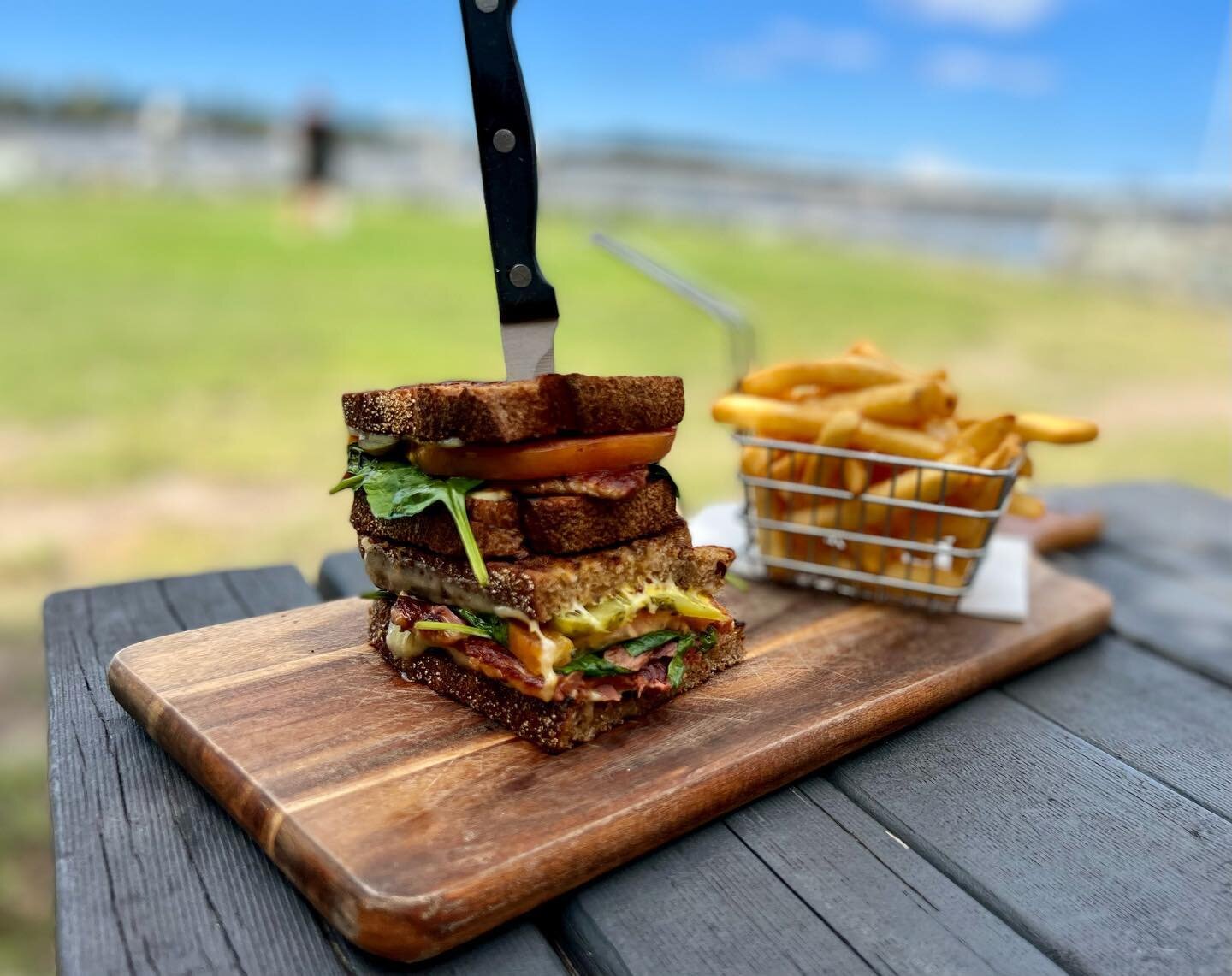Check out ourChefs Selections this weekend.  Corned beef toastie-  house corned beef, tomato, baby spinach , pickles American cheese and mustard served with a side of fries  And our Philly Steak Roll  Black Angus rump sliced and grilled with onion, c
