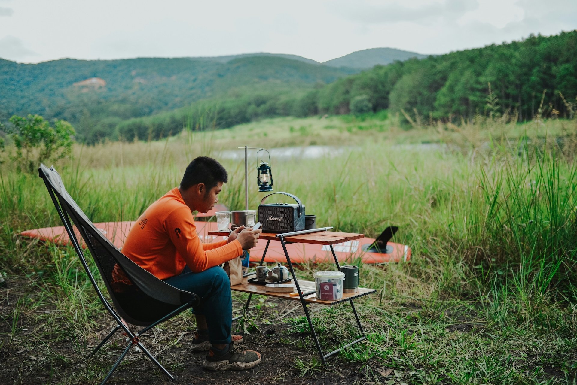 Camping in China