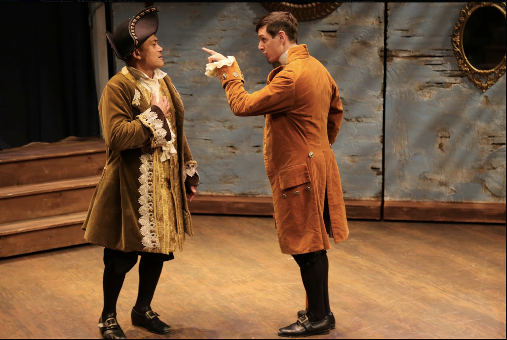  Production photos from Letter of Marque Theater Company's Off-Broadway (Transition Contract) run of Louis Theobald's DOUBLE FALSEHOOD (after surviving fragments of Shakespeare and Fletcher's CARDENIO), February/March 2016. Photos by Mark Shelby Perr