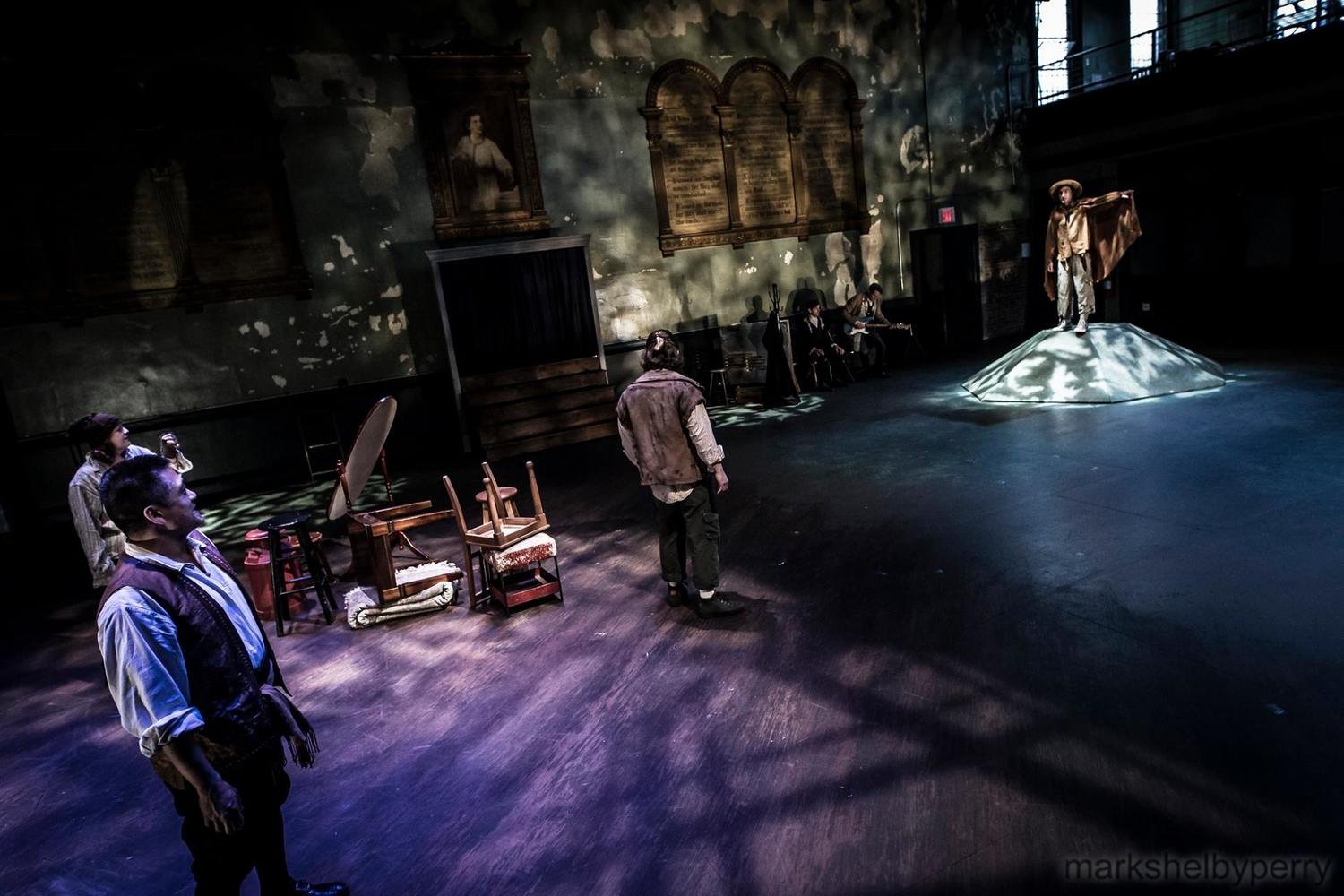  Production photos from Letter of Marque Theater Company's Off-Broadway (Transition Contract) run of Louis Theobald's DOUBLE FALSEHOOD (after surviving fragments of Shakespeare and Fletcher's CARDENIO), February/March 2016. Photos by Mark Shelby Perr