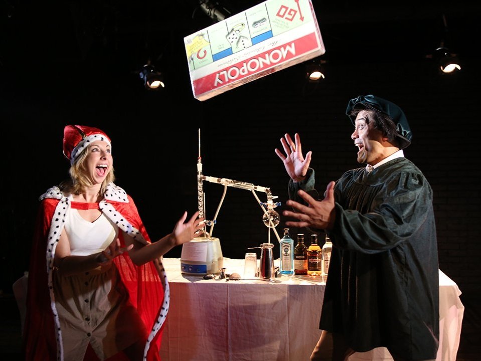  Publicity photos from the August 2014 FringeNYC Festival production of Anthony Caporale's THE IMBIBLE (Winner, 2014 FringeNYC Encore Award; Top Ten Things to Do, Time Out New York (September 2015). Produced by Broadway Theater Studio. Photo: Dixie S