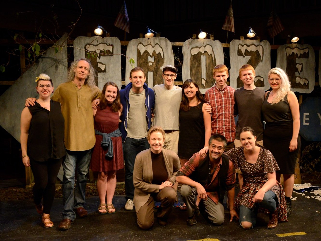  Production photos from the workshop of Elizabeth Hara's ALL WE HAVE LEFT. Directed by Spencer Lott (Trusty Sidekick Theatre Company), August 2015, The O'Neill Theatre Center, under the Jim Henson Foundation Puppet Residency. 