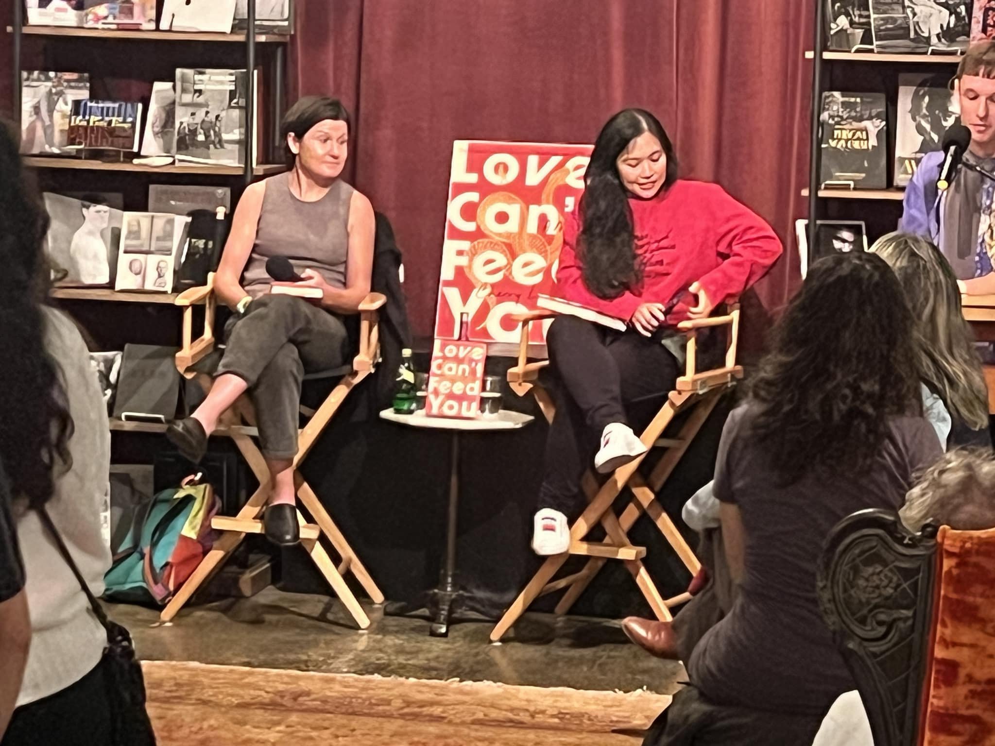 Psyched to be at the book launch for Cherry Lou Sy&rsquo;s LOVE CAN&rsquo;T FEED YOU!