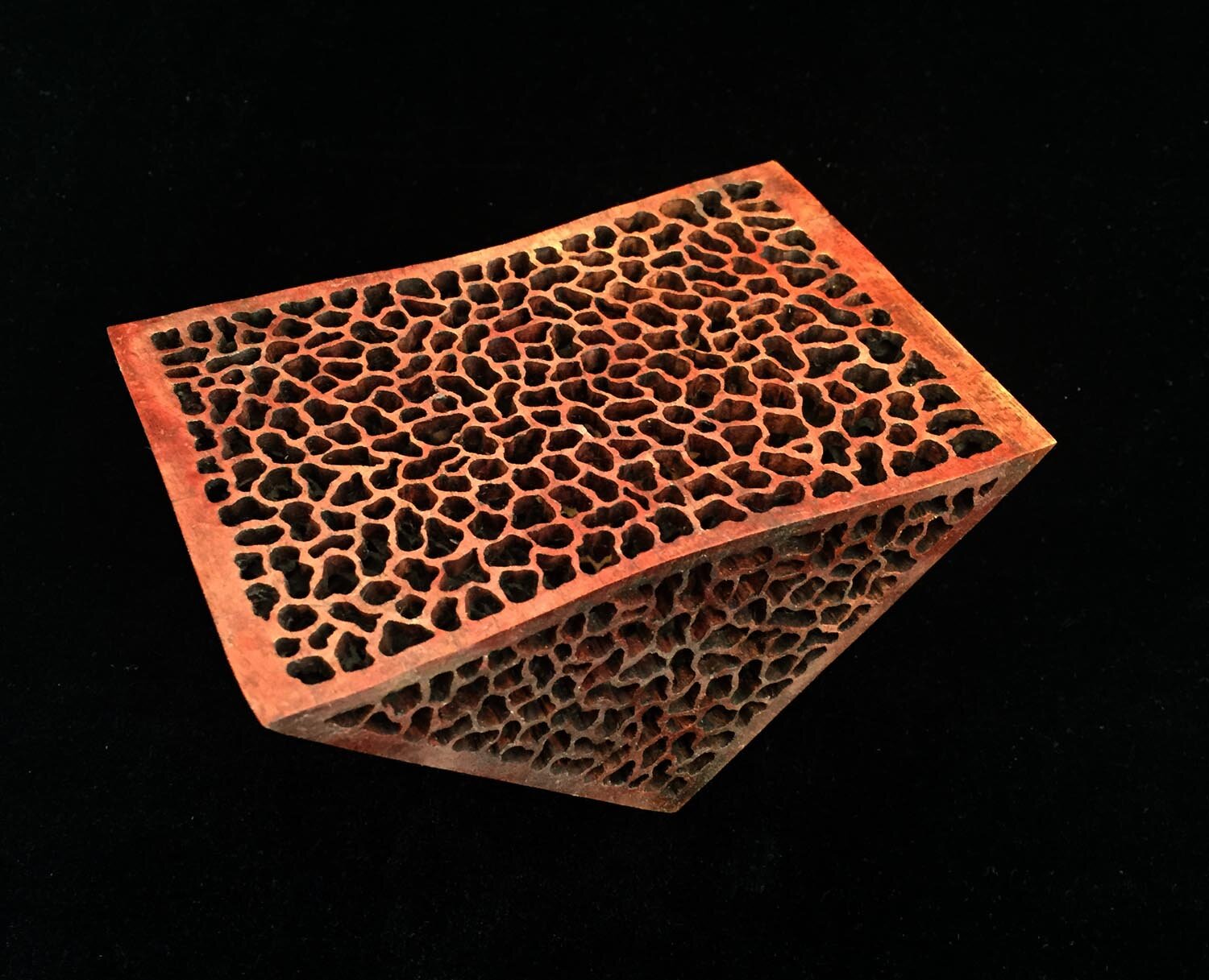 Geometry, Mesquite, 3.5" tall x 4" w x 5.5" L (#727) 2019