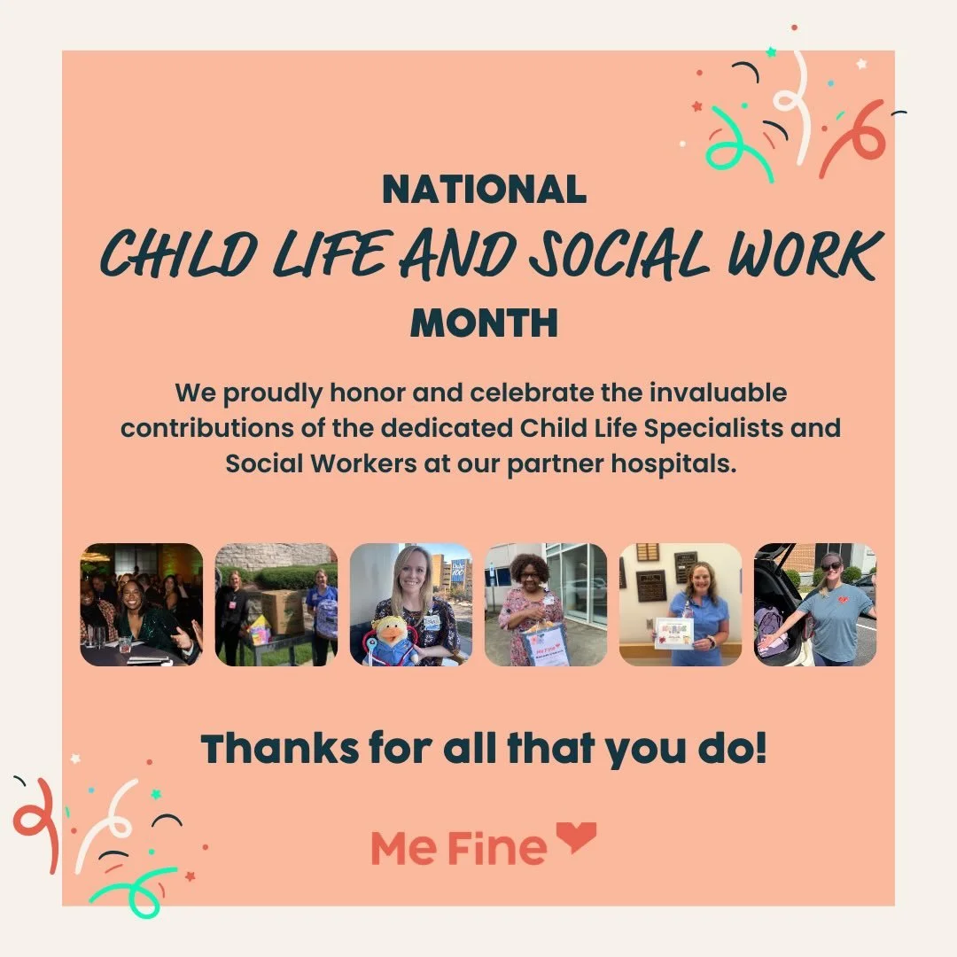 March is National Child Life &amp; Social Work Month! 🌟

Child Life Specialists and Social Workers are often the steady presence families rely on during some of their most difficult moments. Their compassion, advocacy, and care help children and fam