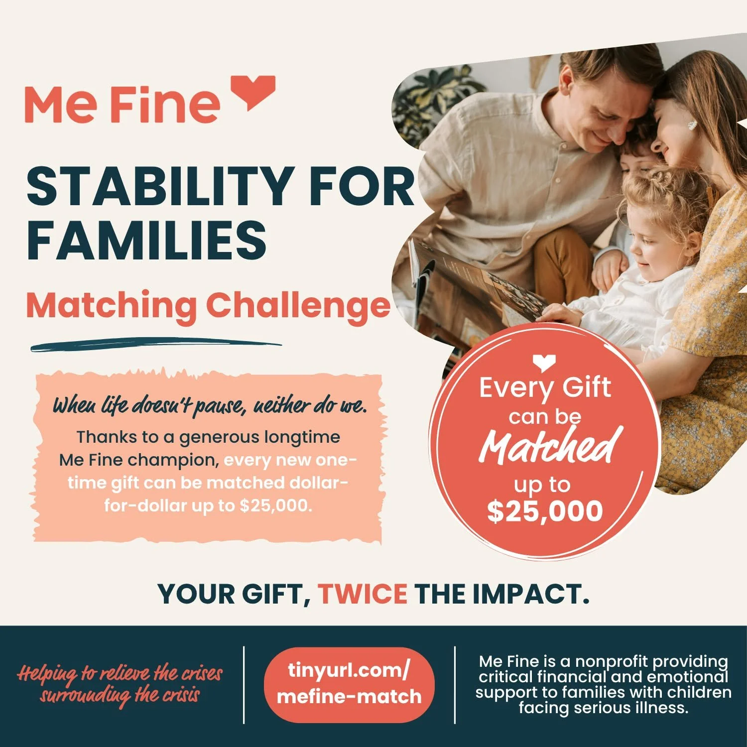 When a child is hospitalized, everything changes for a family in an instant.

Right now, families across North Carolina are balancing the challenges of caring for a child with a serious illness while trying to keep food on the table, the lights on, a