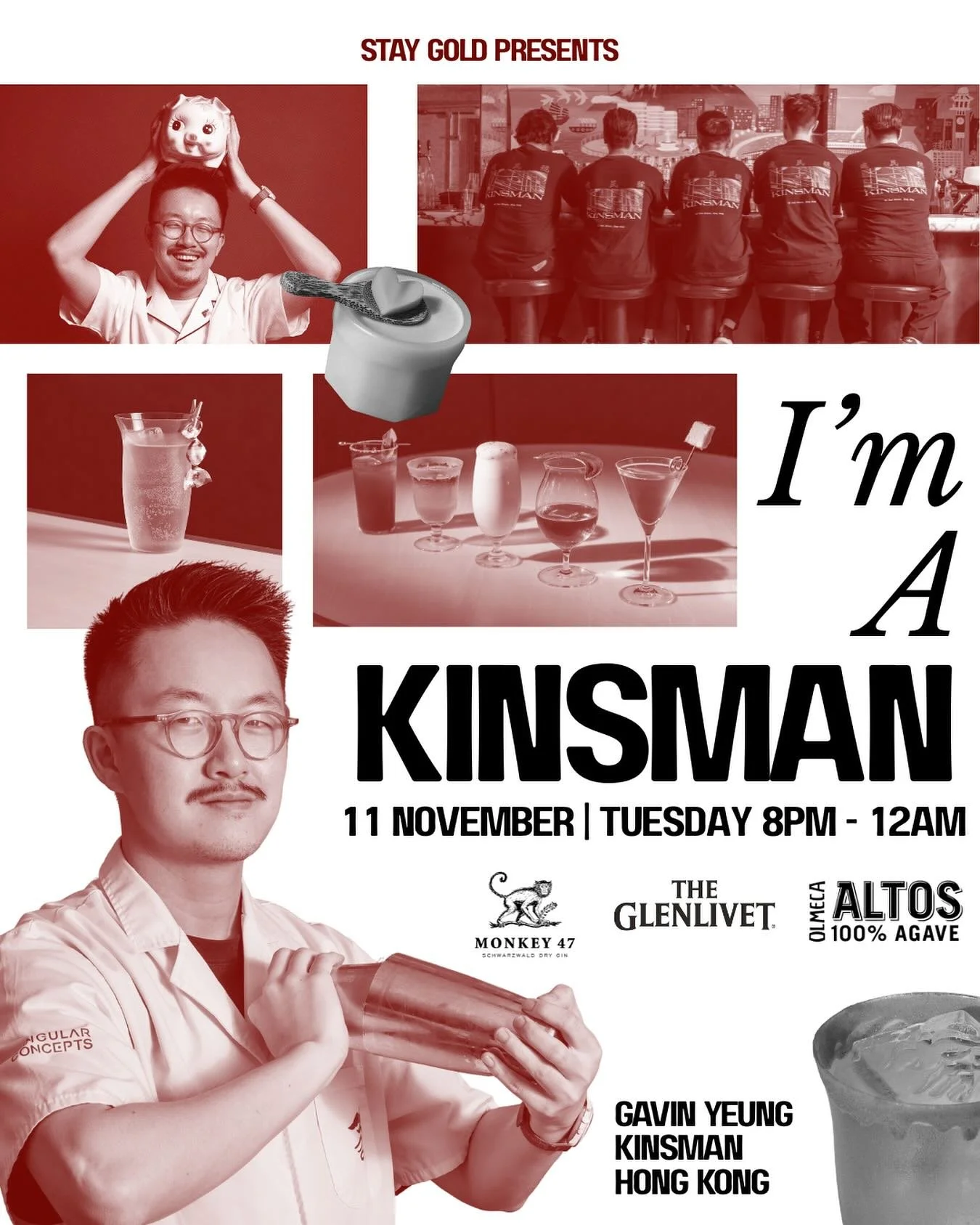 I&rsquo;M A KINSMAN 🇭🇰
@gaviny @kinsman.hk 

This November, we welcome Gavin Yeung &mdash; co-founder of Kinsman, Hong Kong&rsquo;s Cantonese cocktail salon for past and future.A drinks and culture editor by trade, Gavin&rsquo;s words have graced T