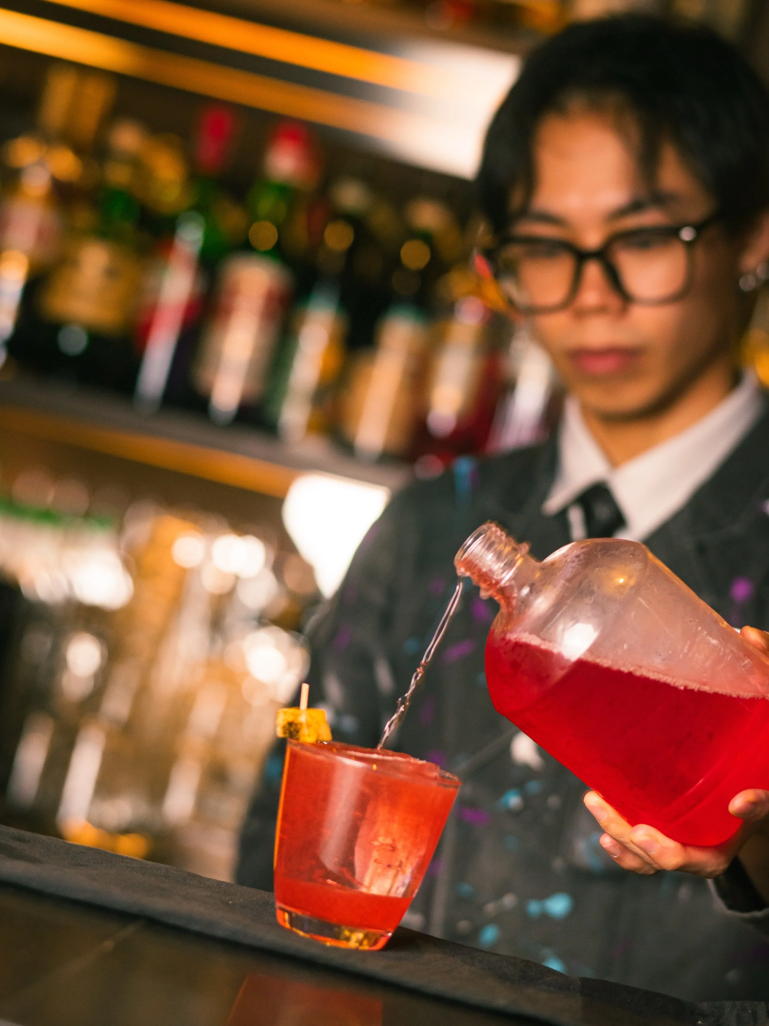 Beautiful Monster

Our foray into a concept of &lsquo;Minimalist Tiki&rsquo; where it tastes tropical but presented without the monstrous presentation.

This is a marriage of the iconic Zombie and Missionary&rsquo;s Downfall, into a Beautiful Monster