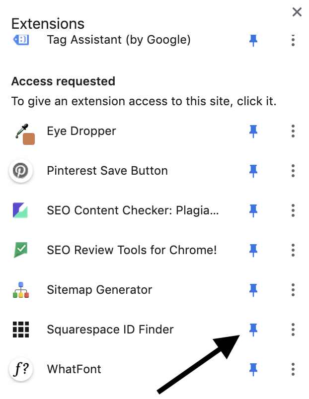 Chrome / Firefox extension - quickly copy asset IDs / user IDs