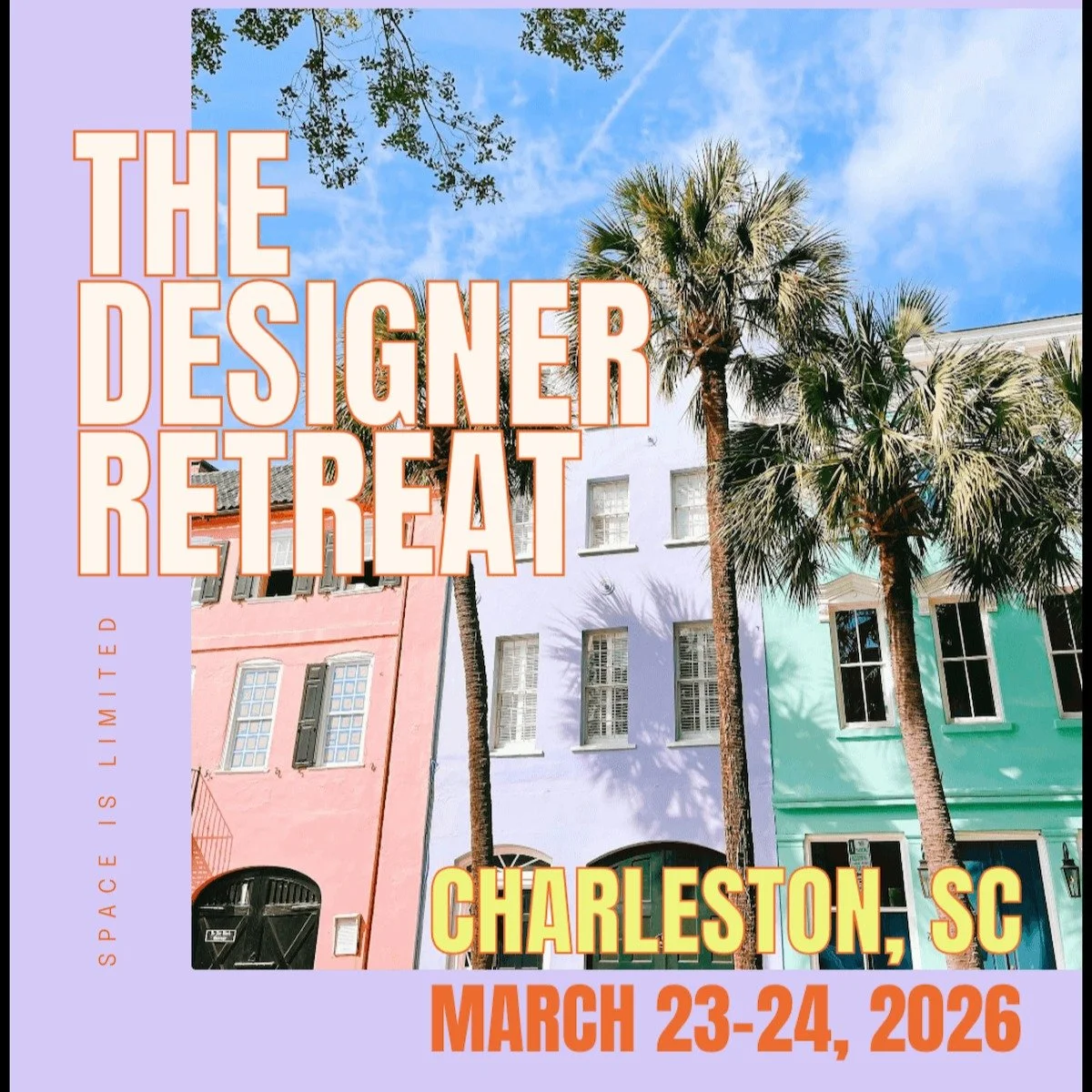 I'm excited to announce I'll be part of The Designer Retreat, coming to Charleston March 23&ndash;24, 2026, hosted by Stephen Palacino of @page1branding 

An exclusive, in-person experience designed for Squarespace pros ready to redefine success. Joi