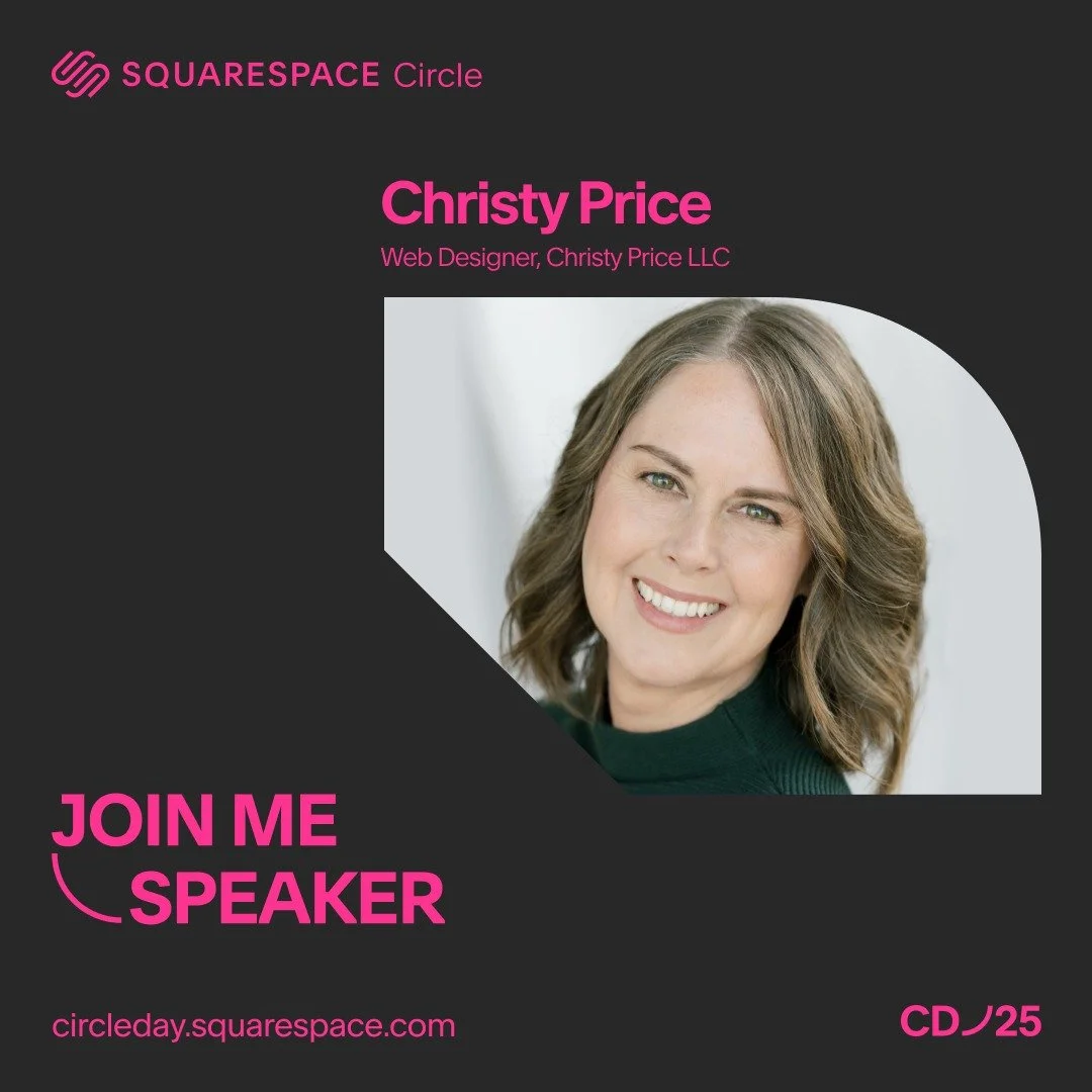 I&rsquo;m so excited to be moderating this year&rsquo;s Squarespace Circle Day panel:
Purposeful Profit: Helping Clients Grow, Sell, and Evolve featuring the incredible @suenoandco , @kristineneilstudio , and @sowgoodcreative .

We&rsquo;re diving in