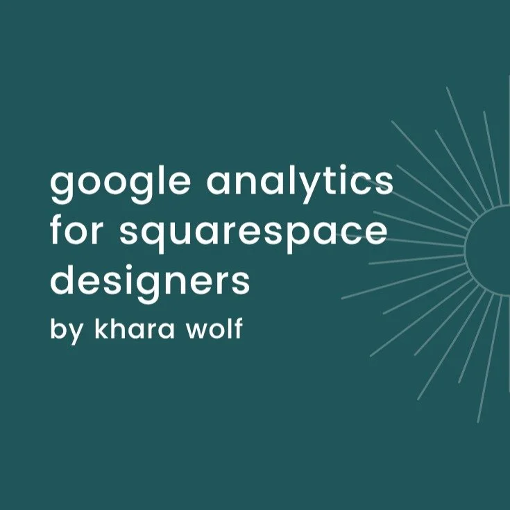 If you've ever connected Google Analytics to a Squarespace site and then... never looked at it again, you're not alone.

GA4 is confusing. The interface is clunky. And the terminology feels like it was written for someone who definitely isn't us.

So