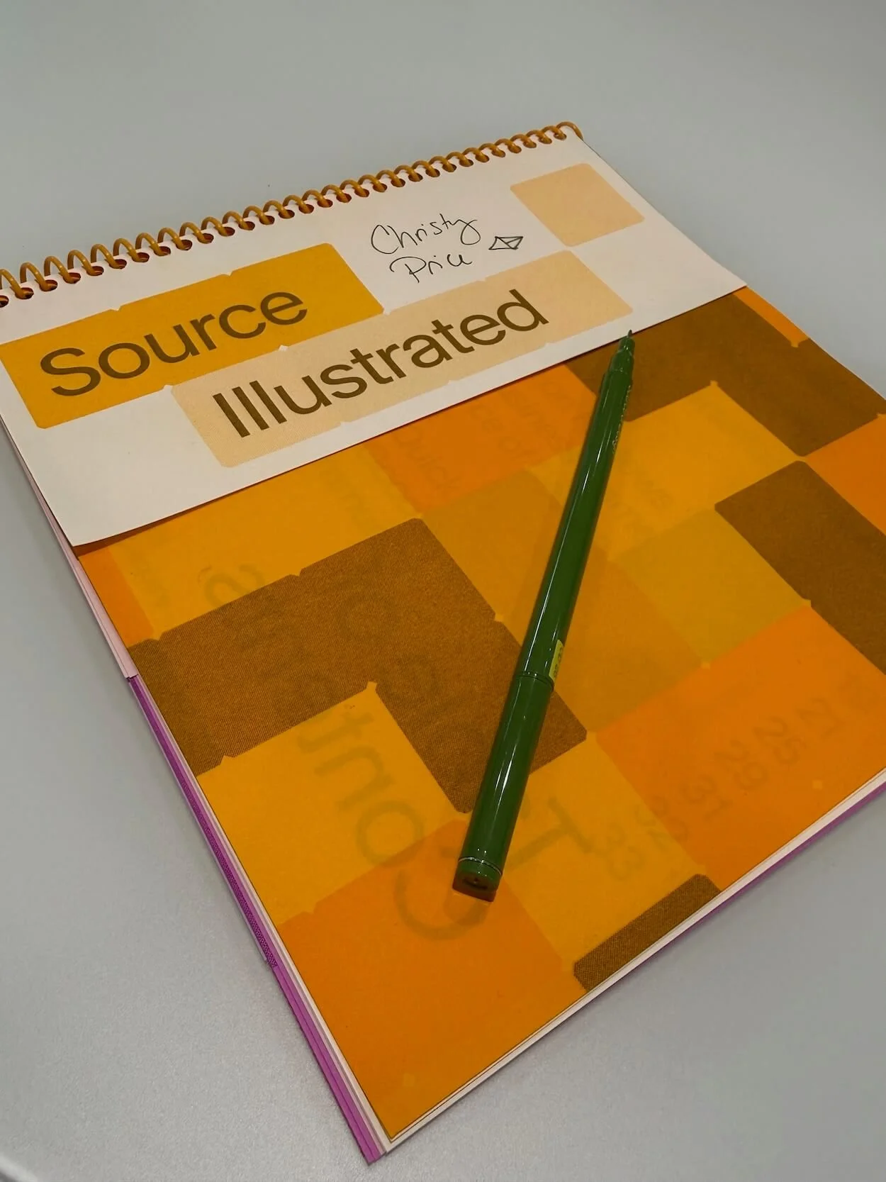 circle day notebook