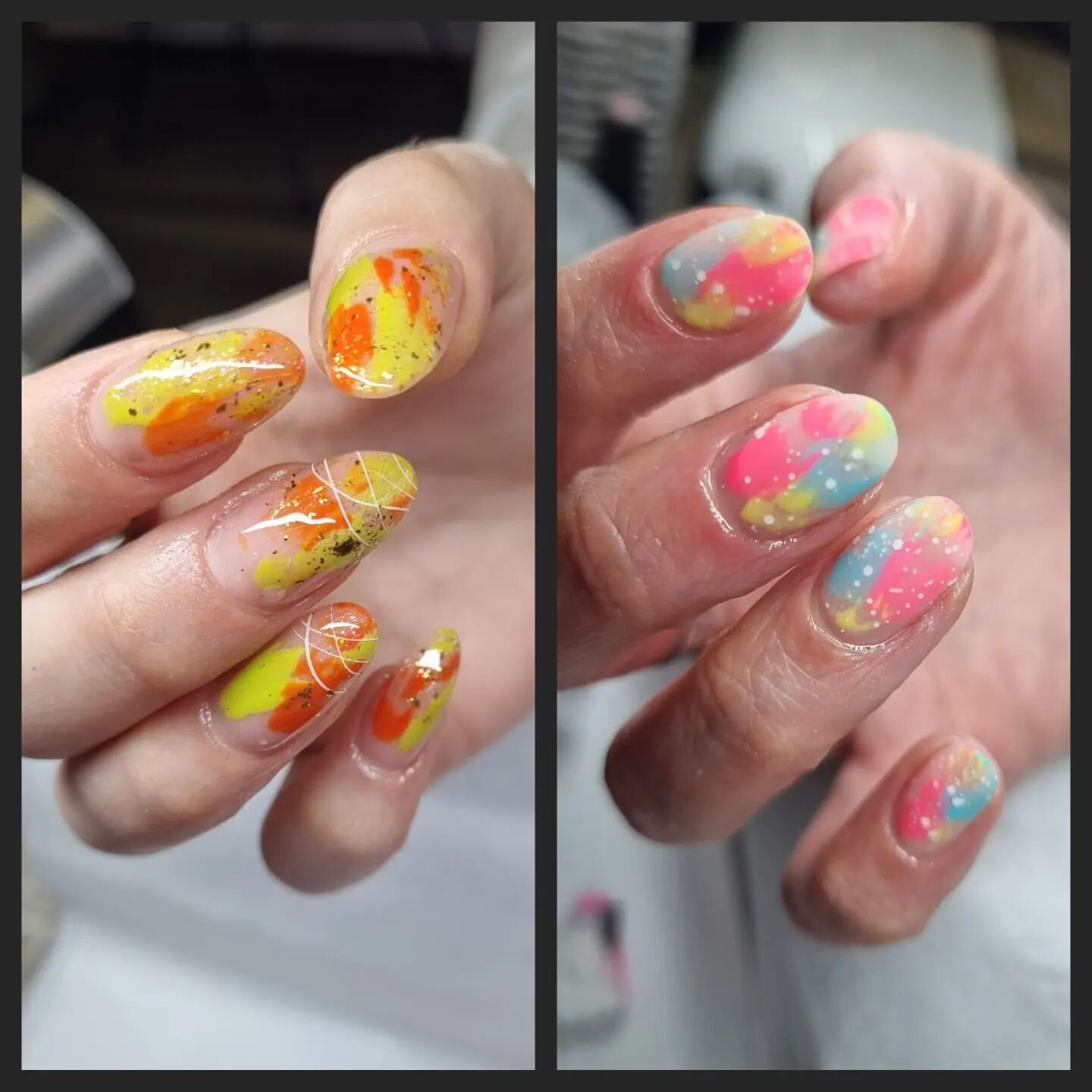🎨🖌💅Let's start to play with bright colours #nails💅 
#nails #nailsofinstagram #nailstagram  #nailsart #nailsdesign #nailstyle #nailsnailsnails #nailslondon #nailslondon💅 #nailsfinsburypark #londonnails #colourfullnails #nailsidea #neonnails