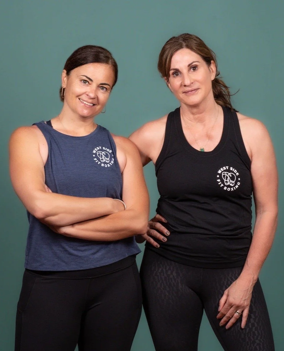 Photo of owners of Westside Fit-Boxing. Deana Rabiah and Salvetoria Larter