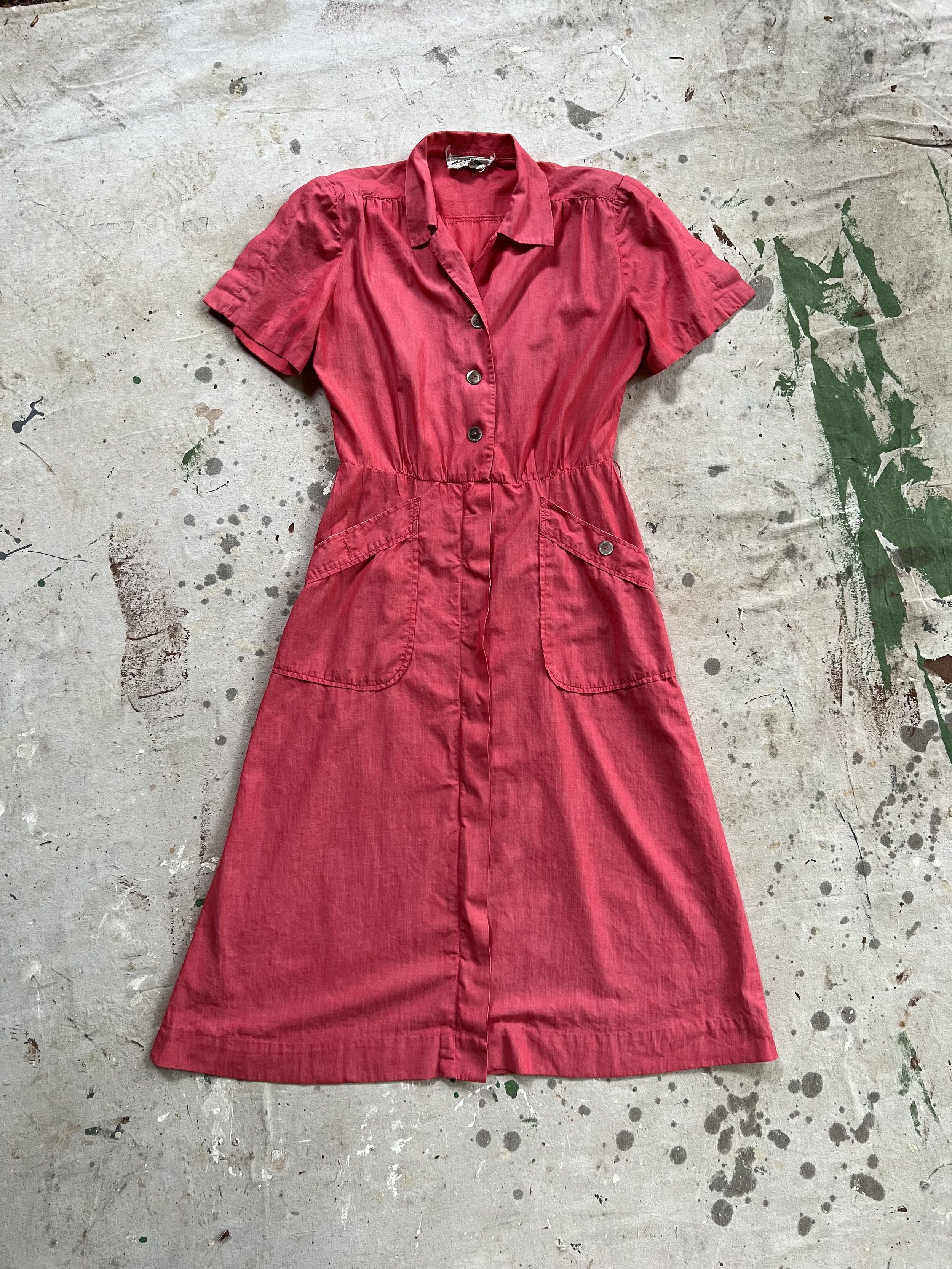 50’s sanforized cotton dress