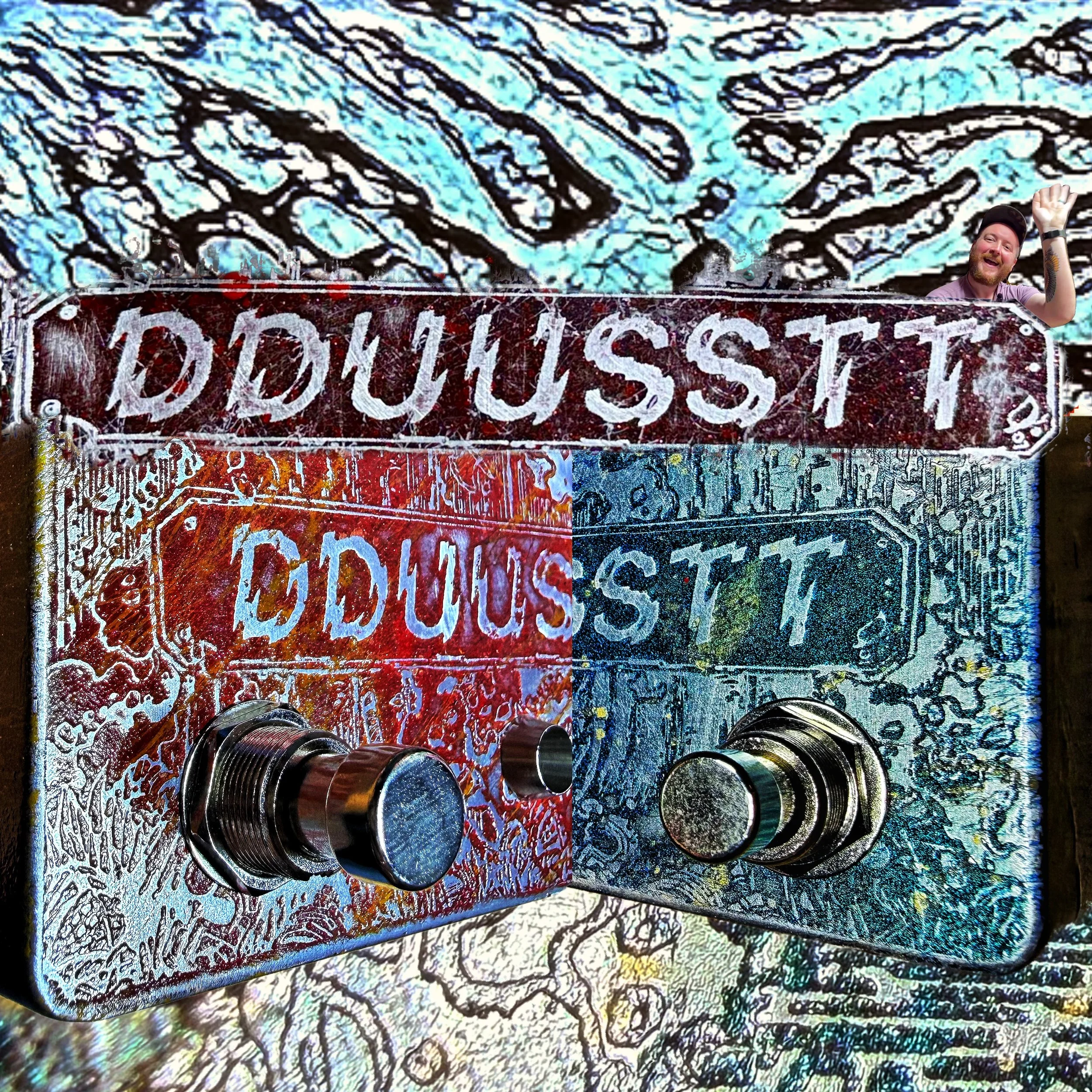 If the @baltimorepedalshow was possible for DSD to attend, this is what I had in mind for the event but you know, gotta skip out this year. 
However, I went ahead and made these two DDUUSSTT available on the DSD site 👍