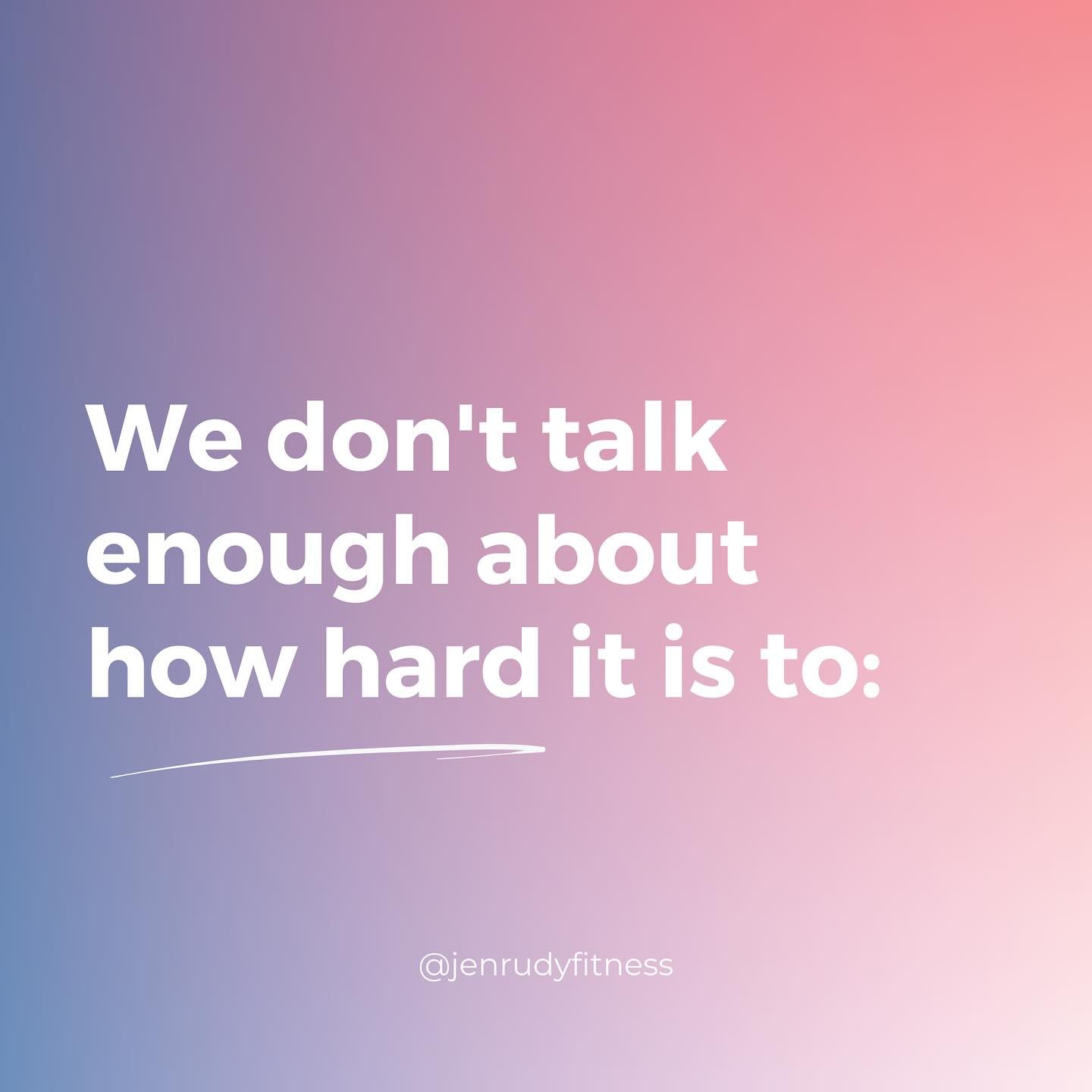 You just need to stay consistent!

Right? 

It&rsquo;s actually a lot more complicated than that for most of us who grew up in the 80&rsquo;s, 90&rsquo;s (and beyond.. honestly!).

We&rsquo;ve lived through the cabbage soup diet, waif thin models lik