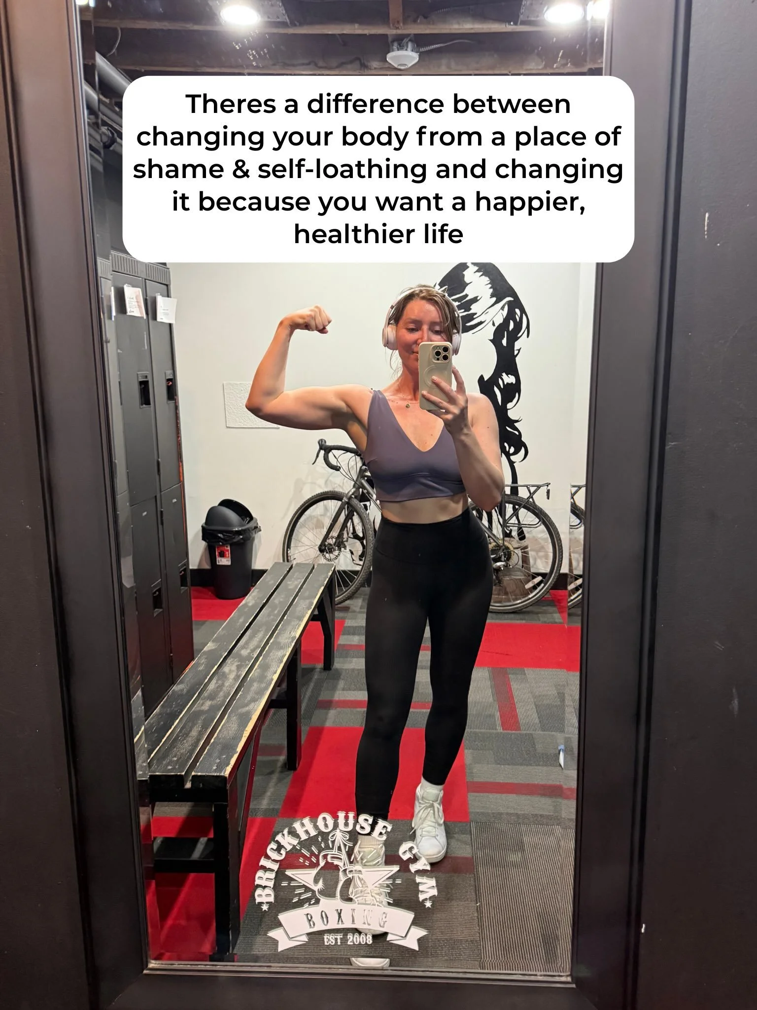 You can force feed yourself broccoli til the sun comes up, but you&rsquo;ll never change your life from a place of chronic restriction, strict food rules, shame, and misery. 

You become the person you feels like an absolute baddie (inside and out) b
