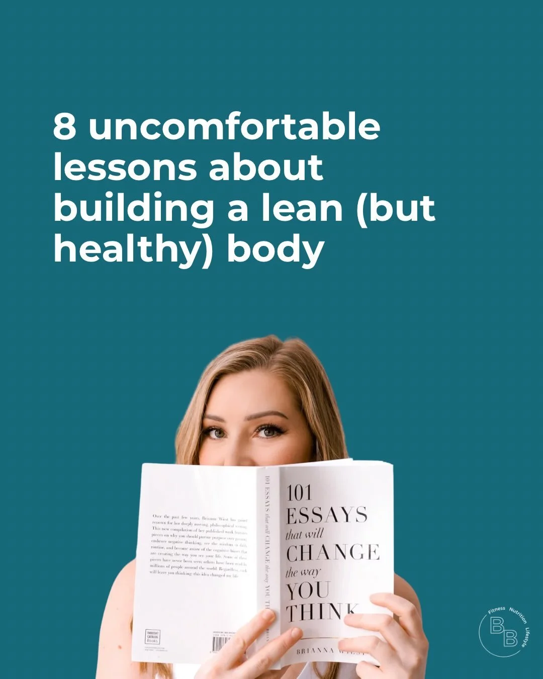 For my aspiring lean queens, body recomposition baddies, and women who just simply want to maintain a healthy, toned physique. 

I wish I could make sure you&rsquo;re all reminding your beautiful selves of these lessons, but I guess that&rsquo;s what