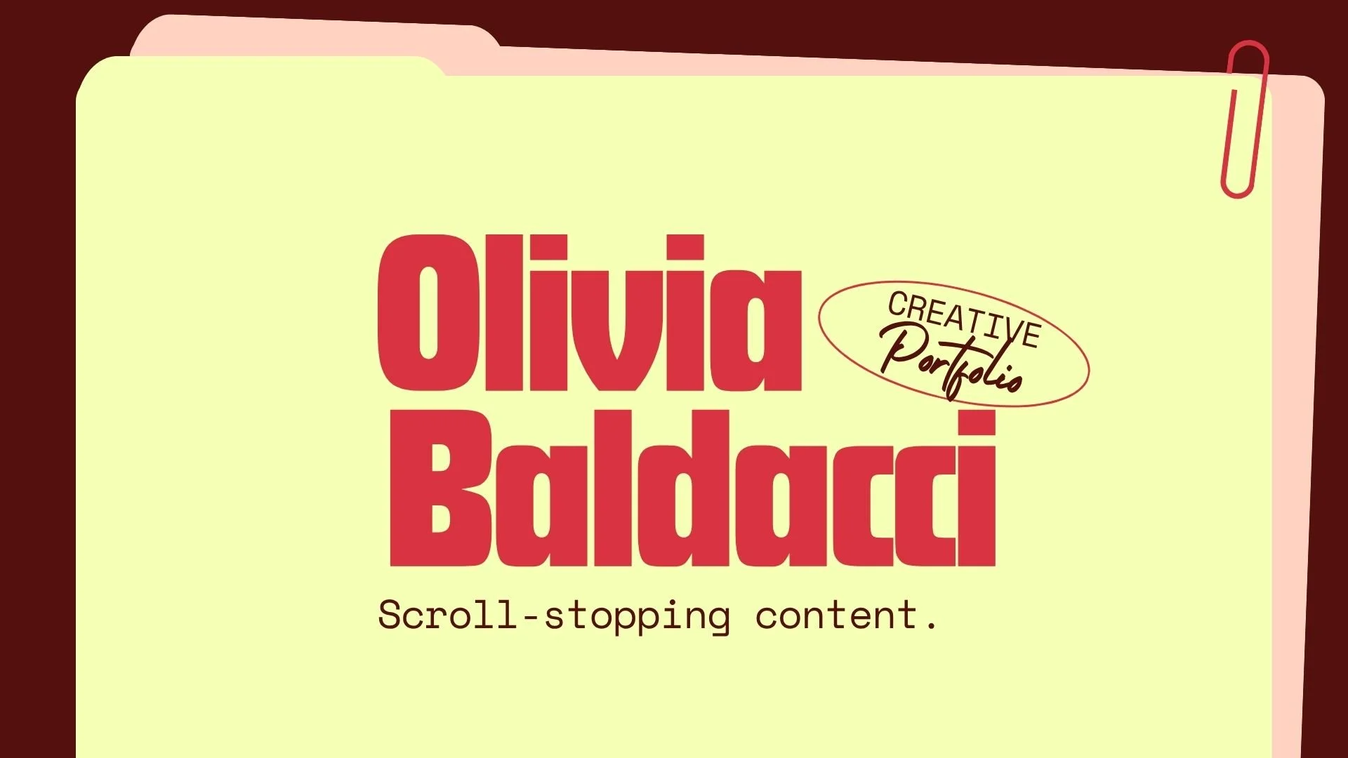 Marketing Portfolio