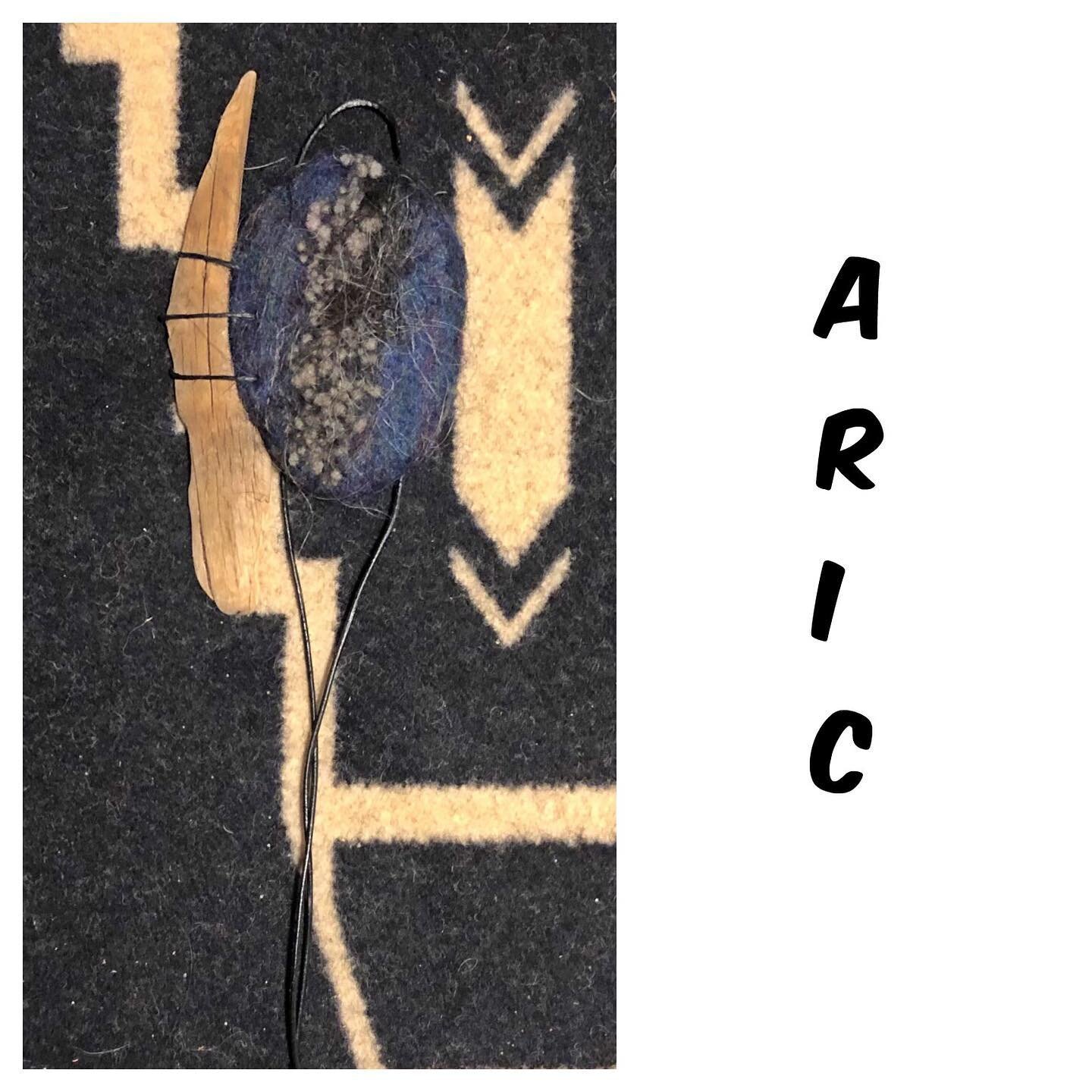 Aric is an old Norse name and seemed to fit this totem. He hangs right next to my desk and reminds me of inner strength and personal power. His energy lends to the mediation intention I received for this week- 

Journey to the upper or lower world or