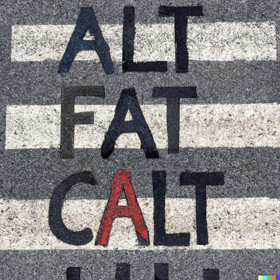 🚧 CALL FOR ART 🚧

Fairfax City, Virginia is seeking design concepts for crosswalk murals - submission deadline is Jan 30th. 

I asked AI to make me an image that said &quot;Call for Art&quot; on a crosswalk, and this is what it came up with. 🤖 Thi