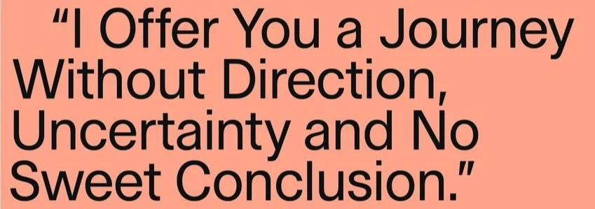 I Offer You a Journey