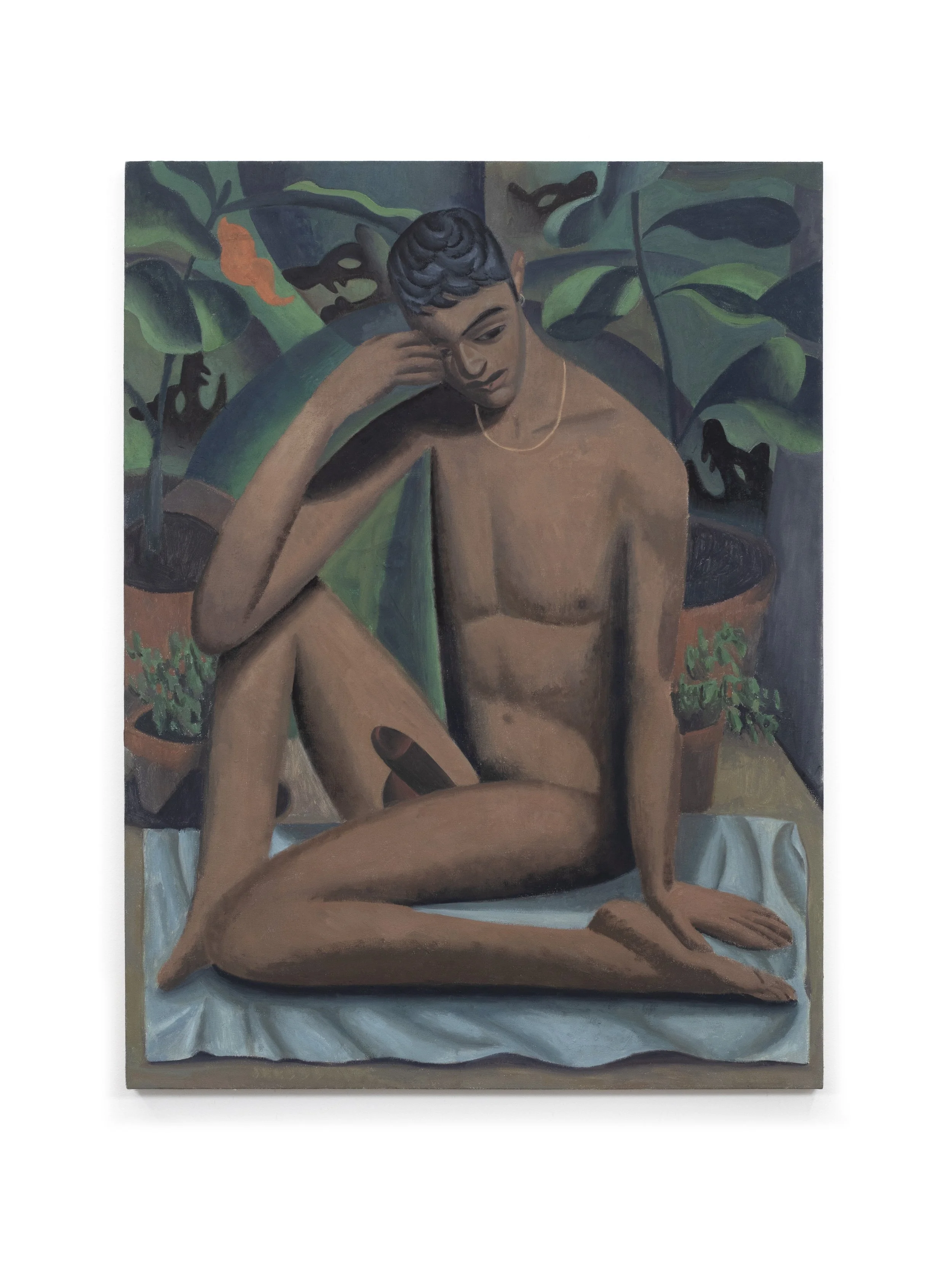 Fabulas / Fables, 2026.  oil on canvas. 30" x 40" 