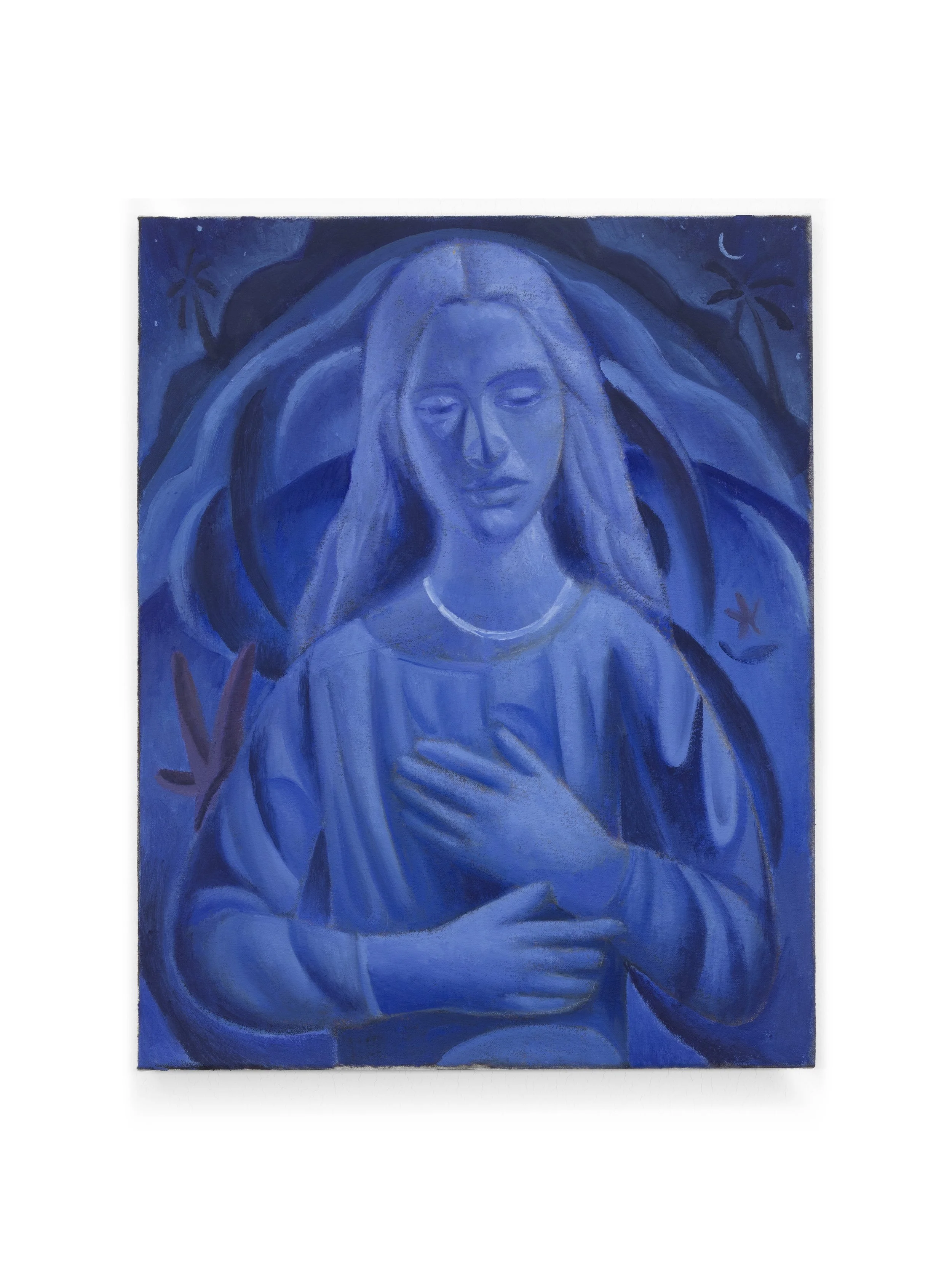 De Profundis (Out of the Depths, 2026. oil on stretched canvas. 16" x 20" 