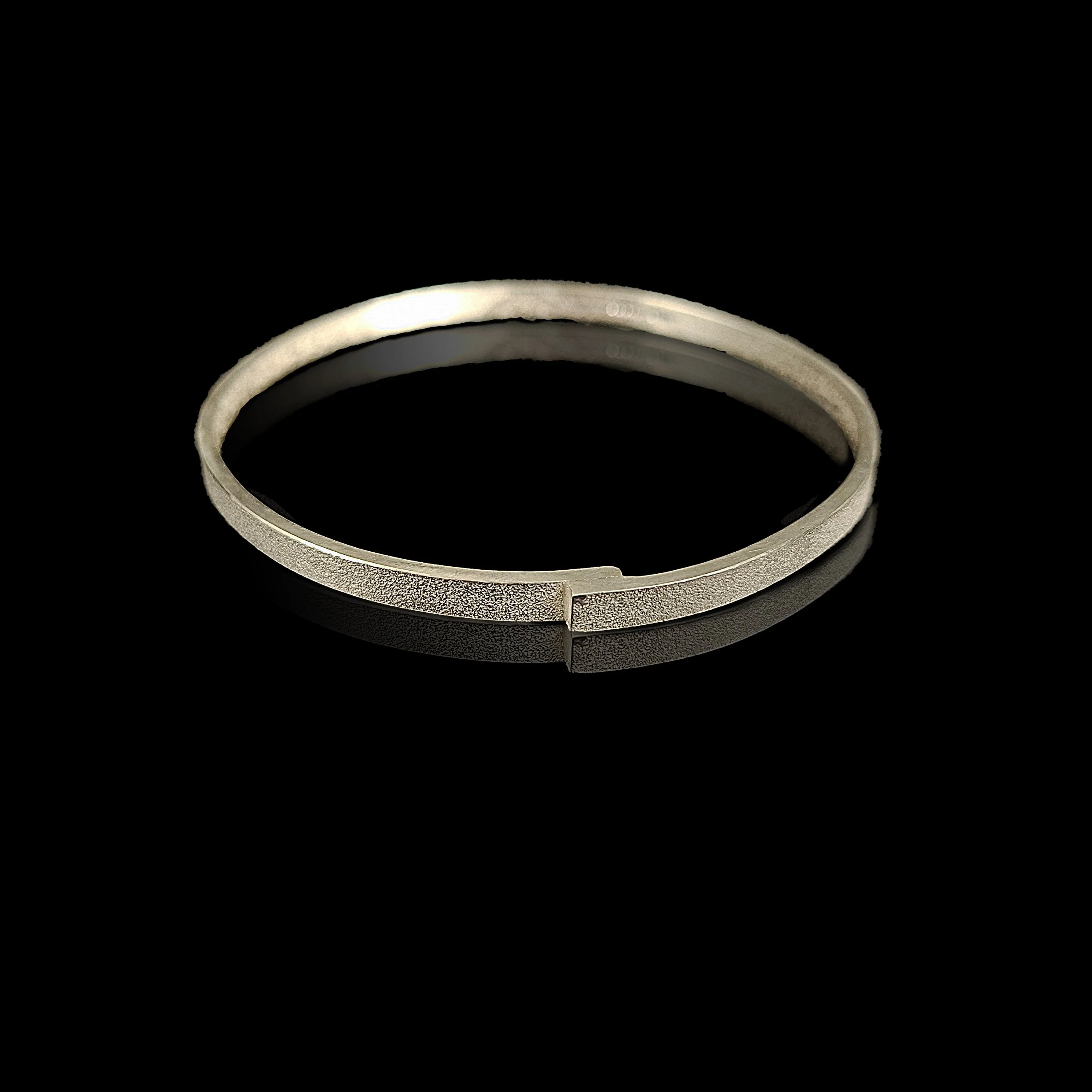 Thin Fold Bangle