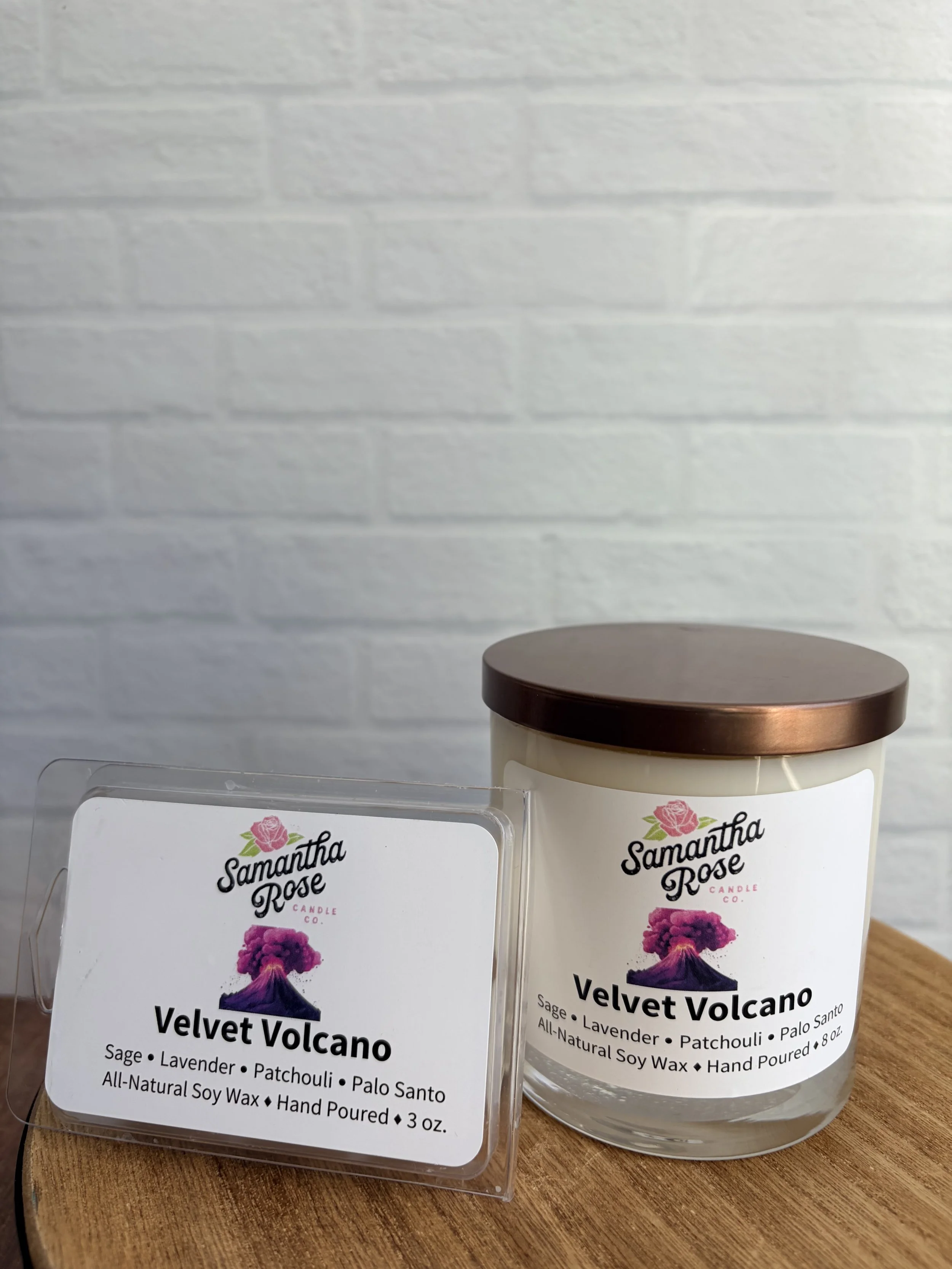 Velvet Volcano Wax Melt