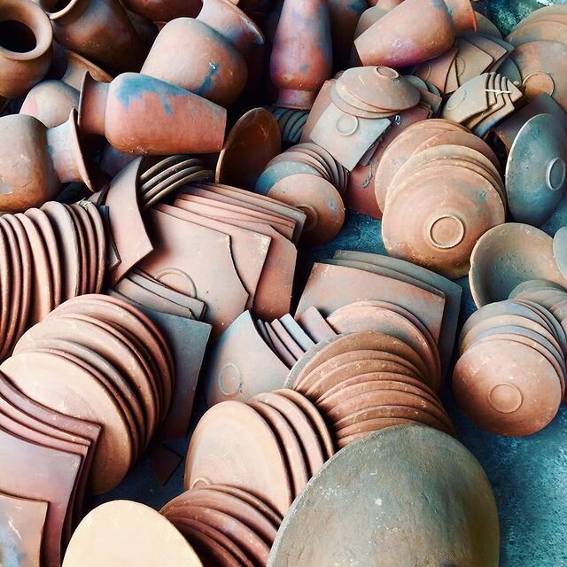 the base for our mosaic bowls