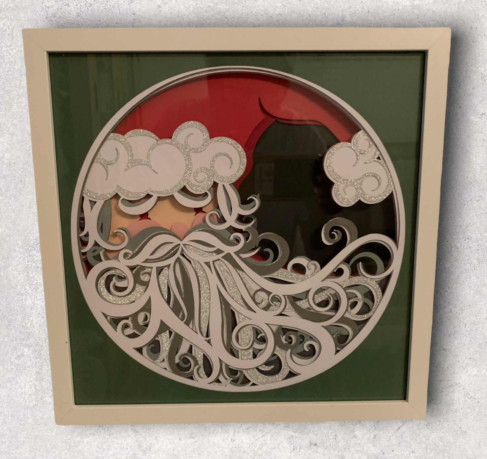 Curly Beard Santa