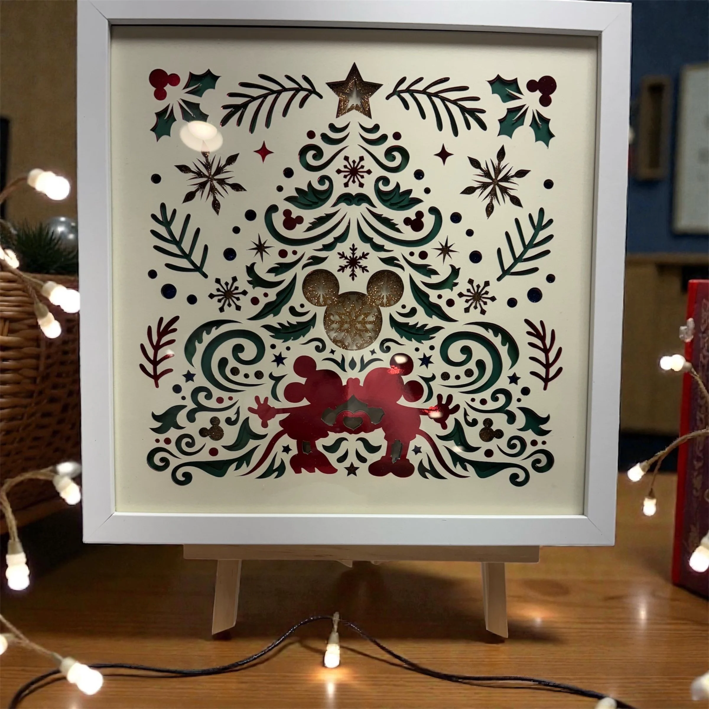 Holiday Magic Decorative Frame