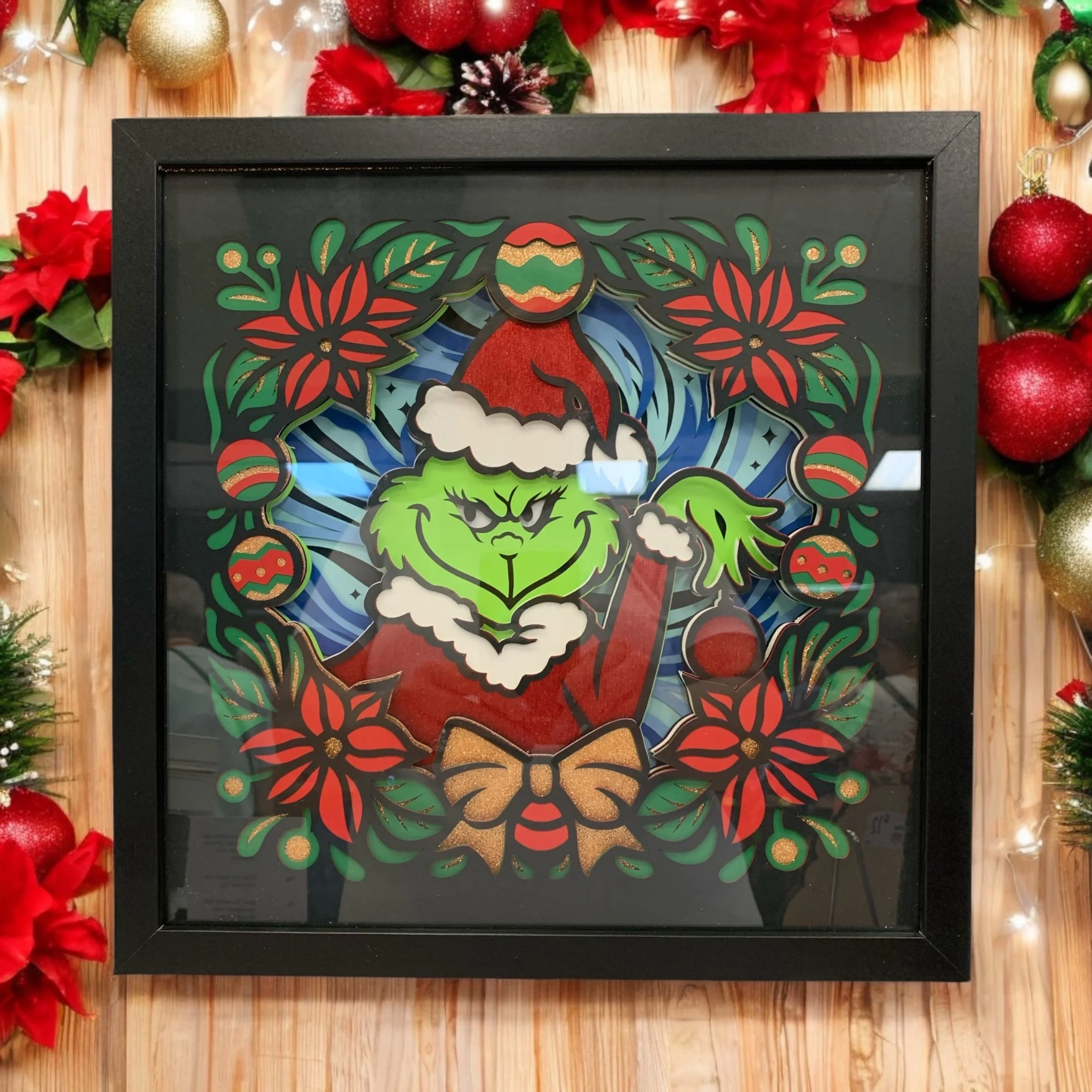 Vibrant Grinch Holiday Wall Art