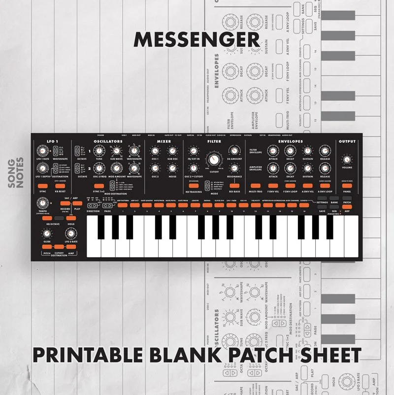 Moog Messenger Printable