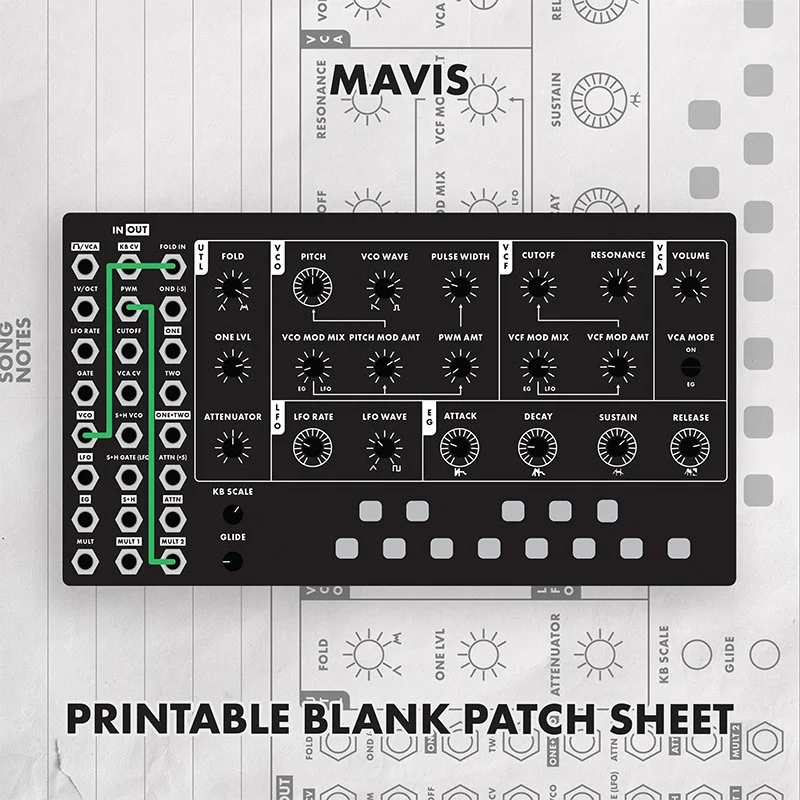 Moog MAVIS Printable