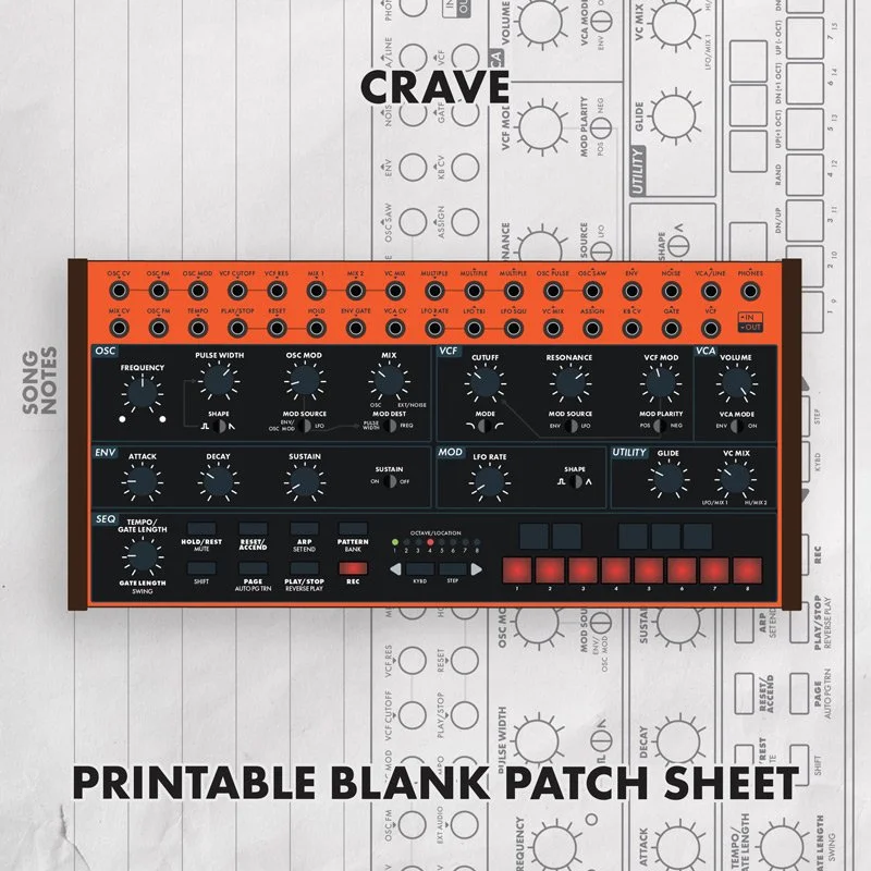 Behringer Crave Printable