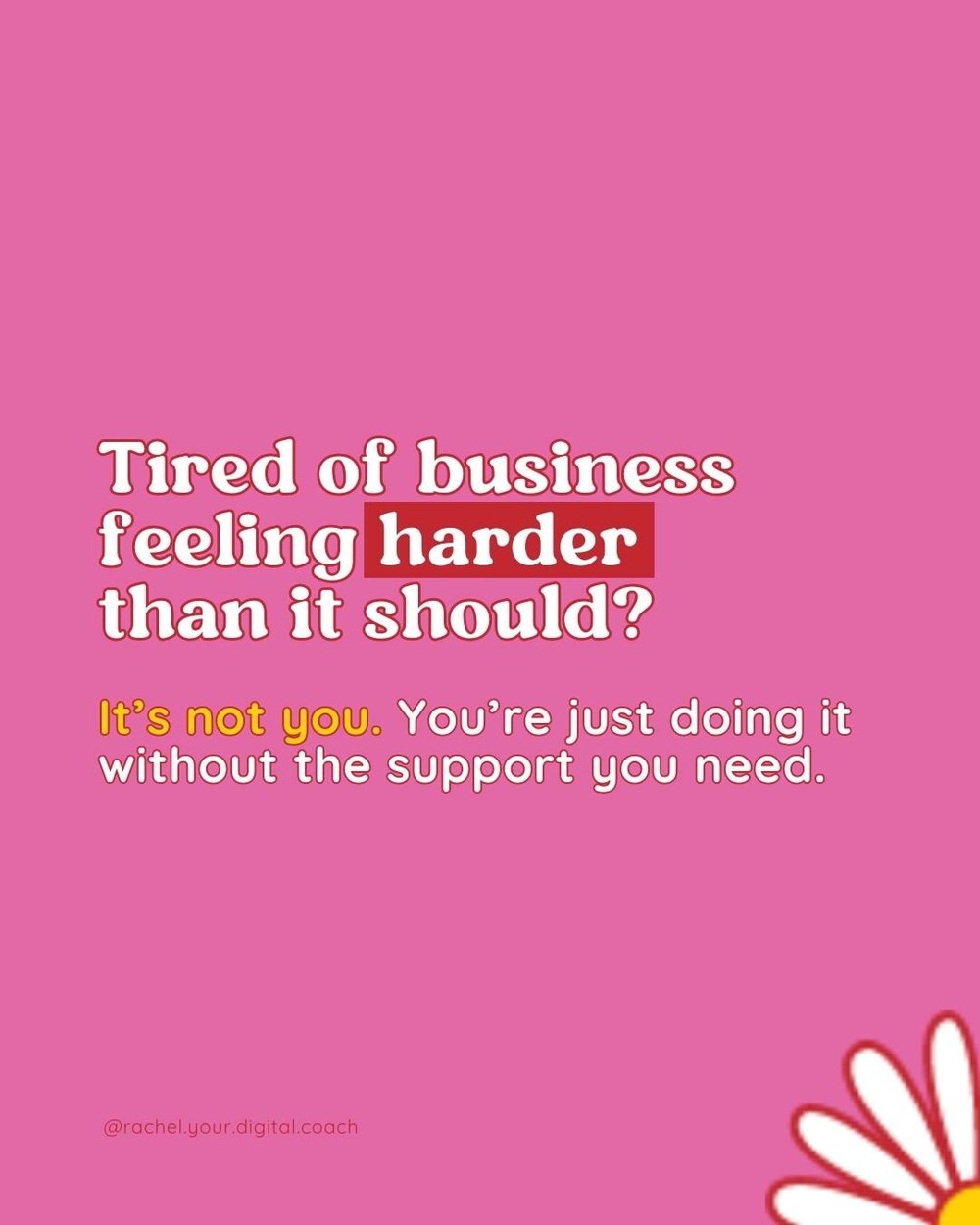 Let&rsquo;s be honest, business is hard&hellip;

&hellip;BUT, it&rsquo;s a whole lot harder when you&rsquo;re doing it alone, pleasing every-fucking-person, and doubting yourself every step of the way.

That&rsquo;s why I created No Bullshit Business