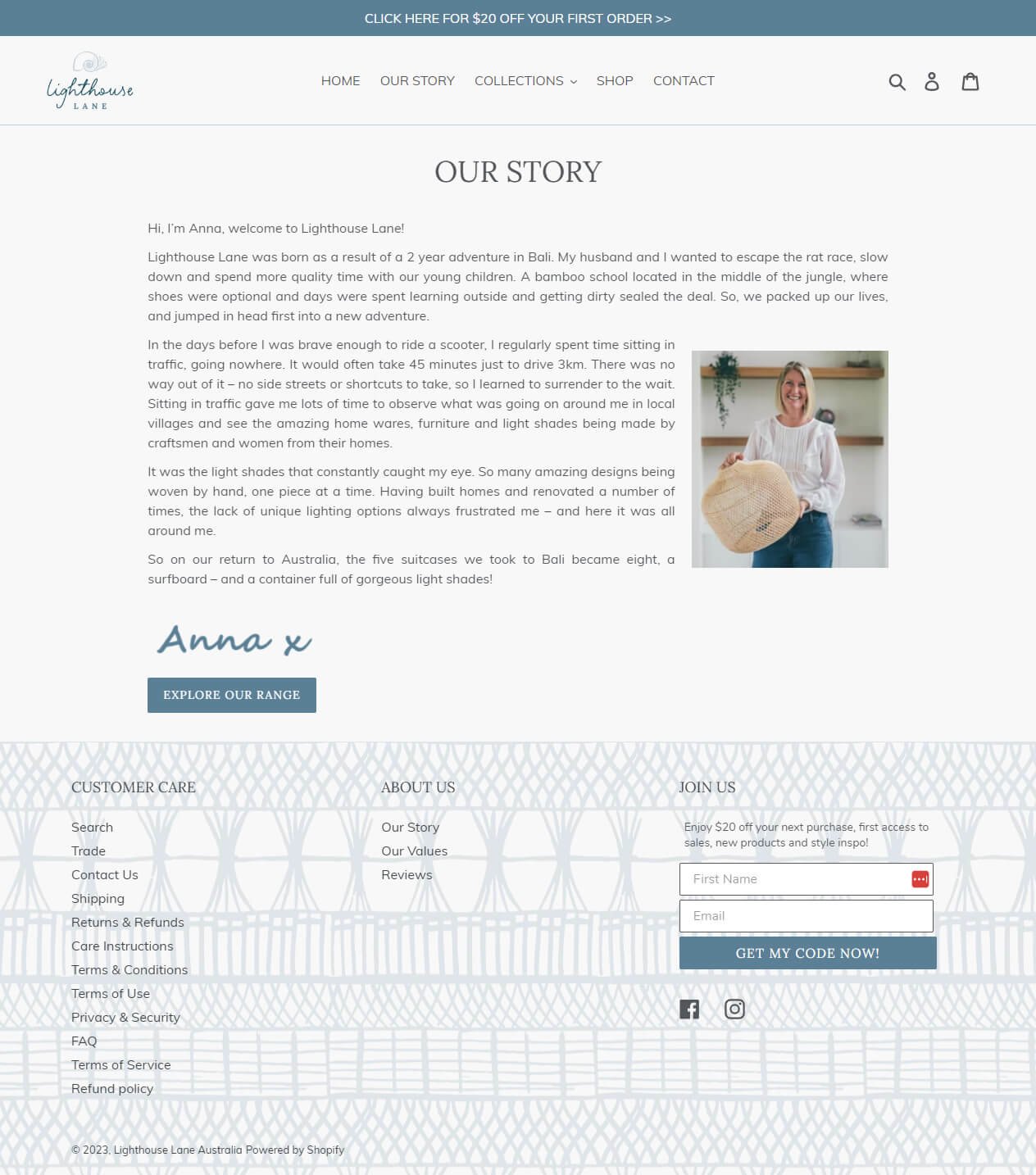 About Page