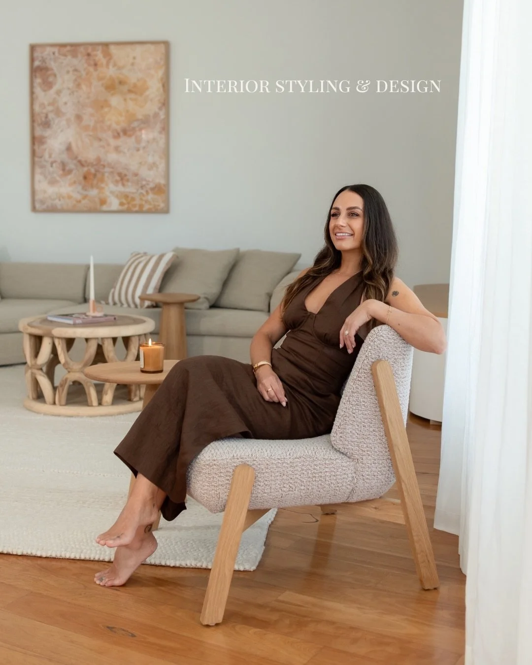 Hi, I&rsquo;m Steph, the founder and stylist behind Arlen Interiors, which has been operating for over 5 years now. 

🤎My mission is to create cosy, earthy and thoughtfully lived-in spaces for both homes and workspaces. From subtle cosmetic updates 