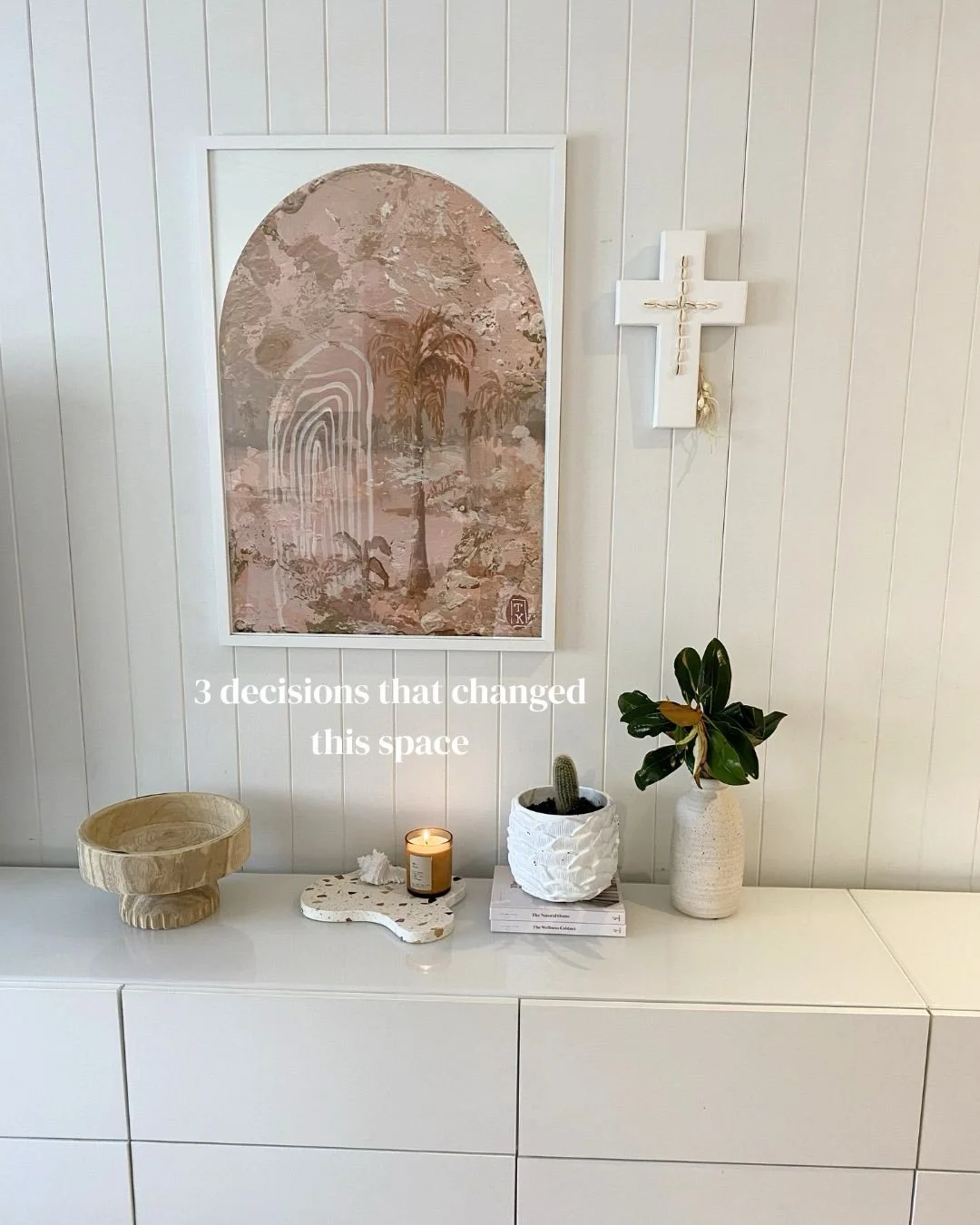 This Gymea Bay Project was about creating a space that felt calm, cohesive, and elevated.
By focusing on layering texture, keeping the palette consistent, and simplifying the styling, the space now feels more considered and complete.
It&rsquo;s often