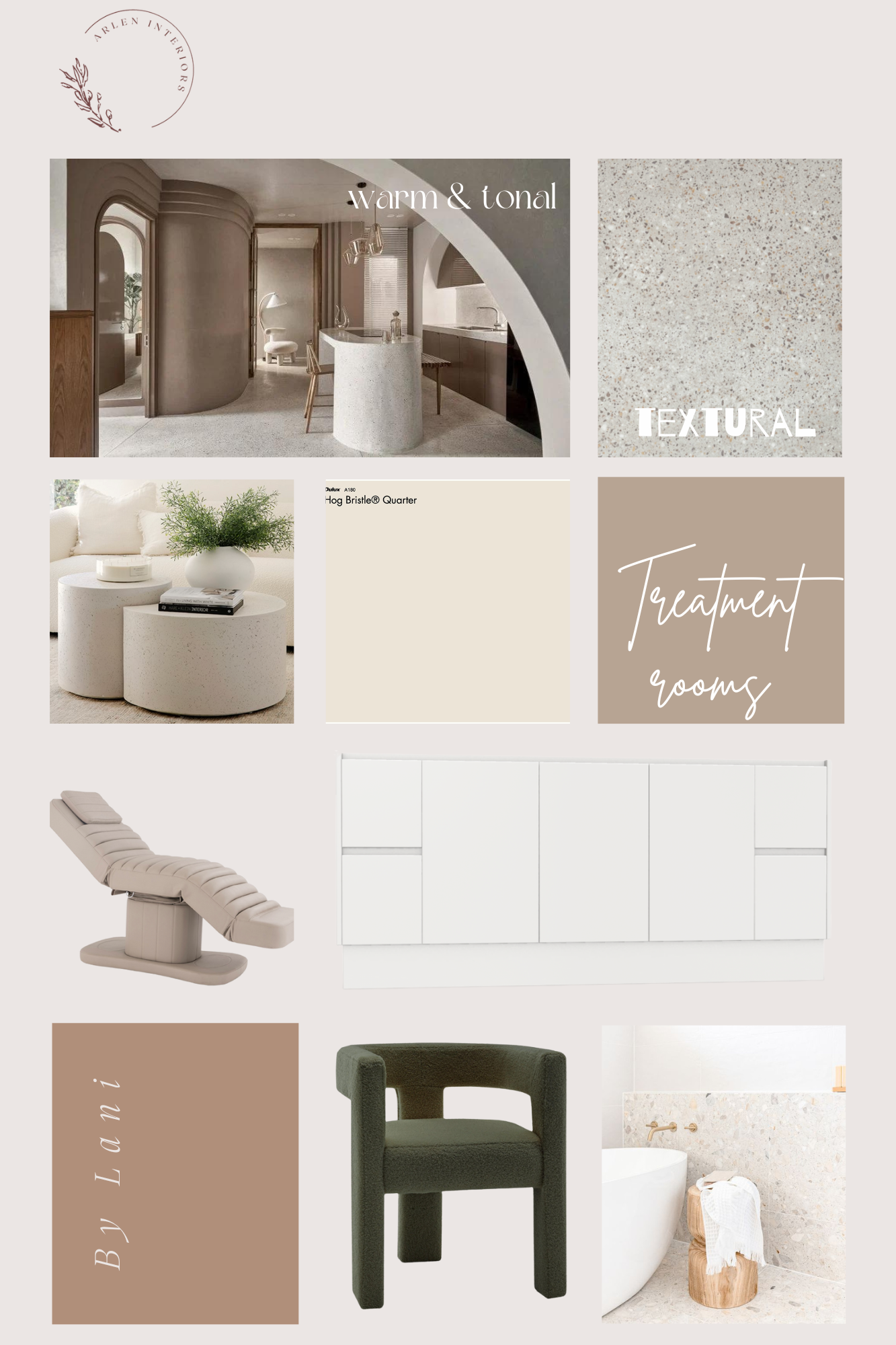 Coastal inspired commercial interior styling details Sydney