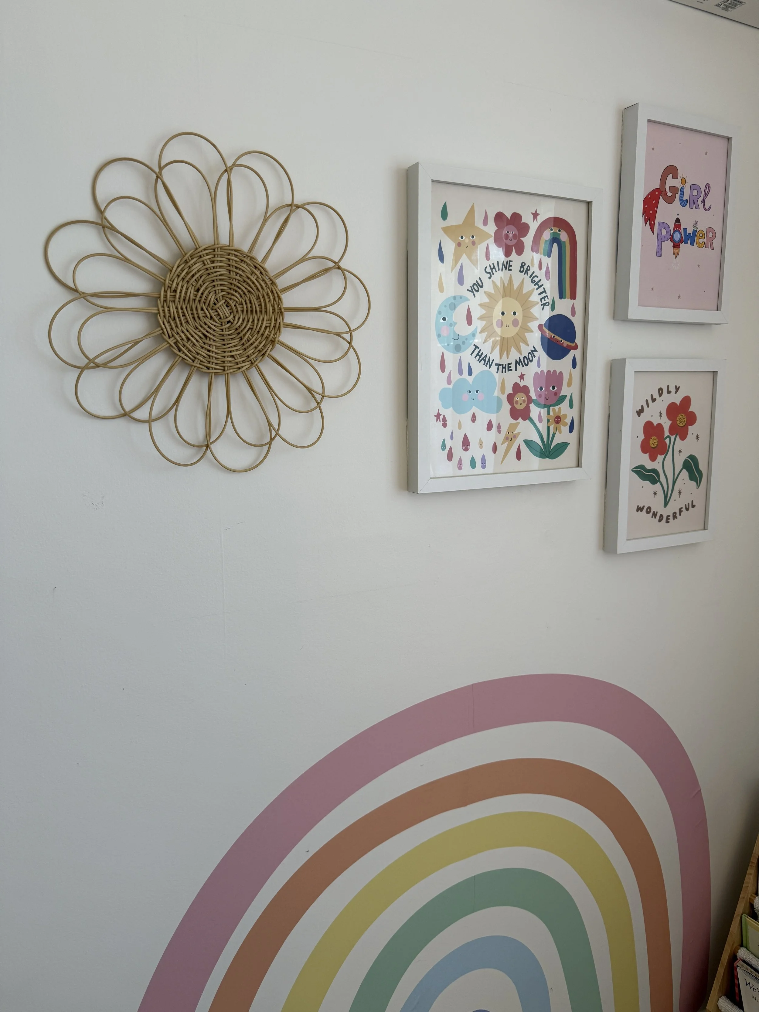 Artwork in kids bedroom, interior styling and design by Arlen Interiors, located in Sydney, e-design Australia wide 