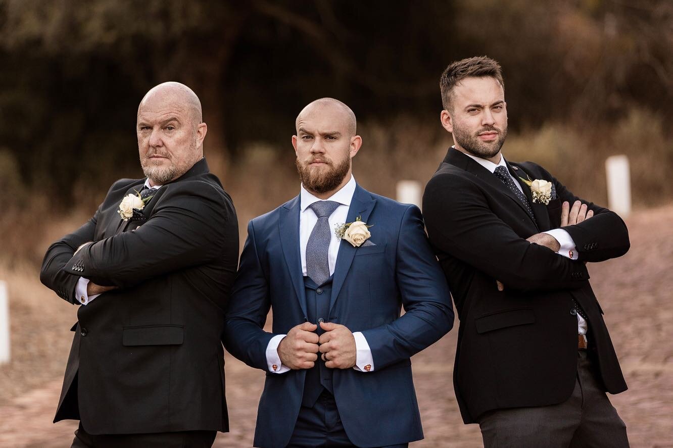 Who said your best men can&rsquo;t be superhero&rsquo;s too?

#superherogroomsmen #groomsmen #weddinginspiration #marvelwedding #bestman