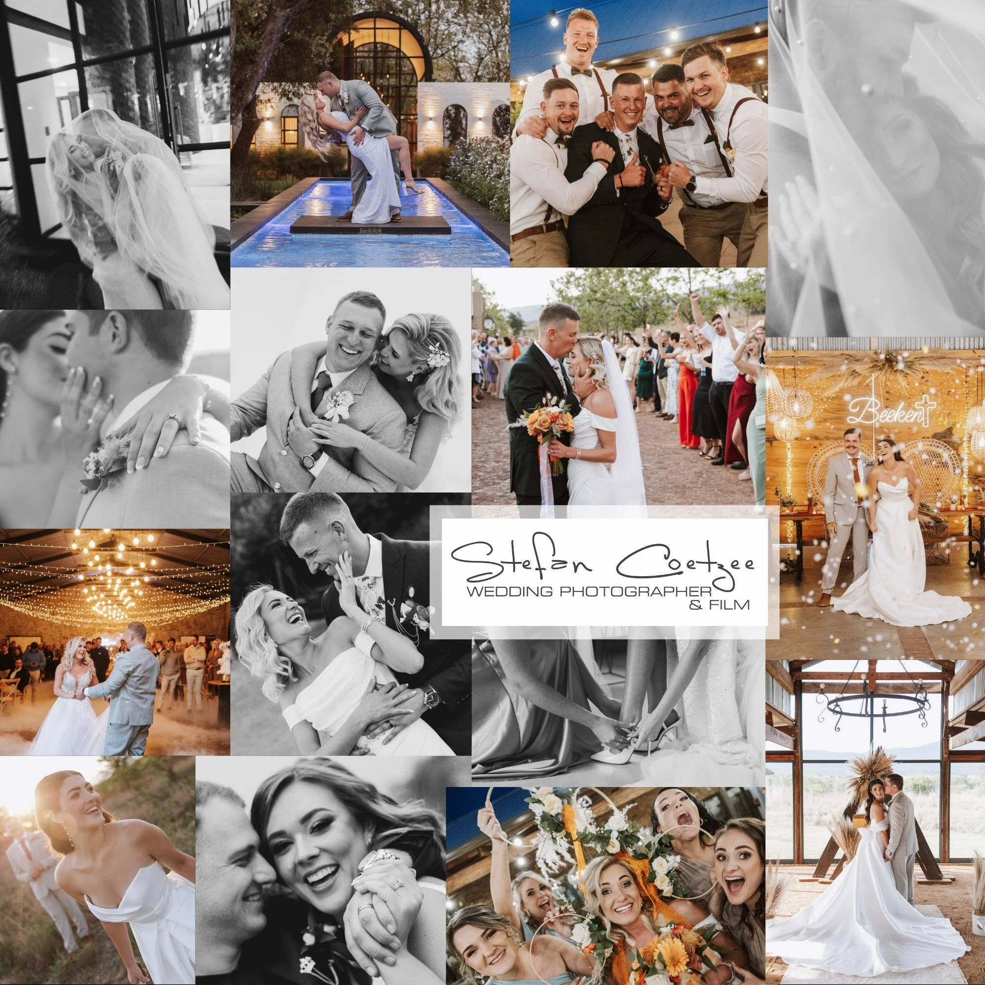 We might just be &ldquo;The One&rdquo; for your Big Day! 💫📸🥂

&quot;I'm Stefan Coetzee &ndash; a wedding photographer with a deep love and passion for weddings and my couples.

I specialise in both photography and video, capturing the magic of you