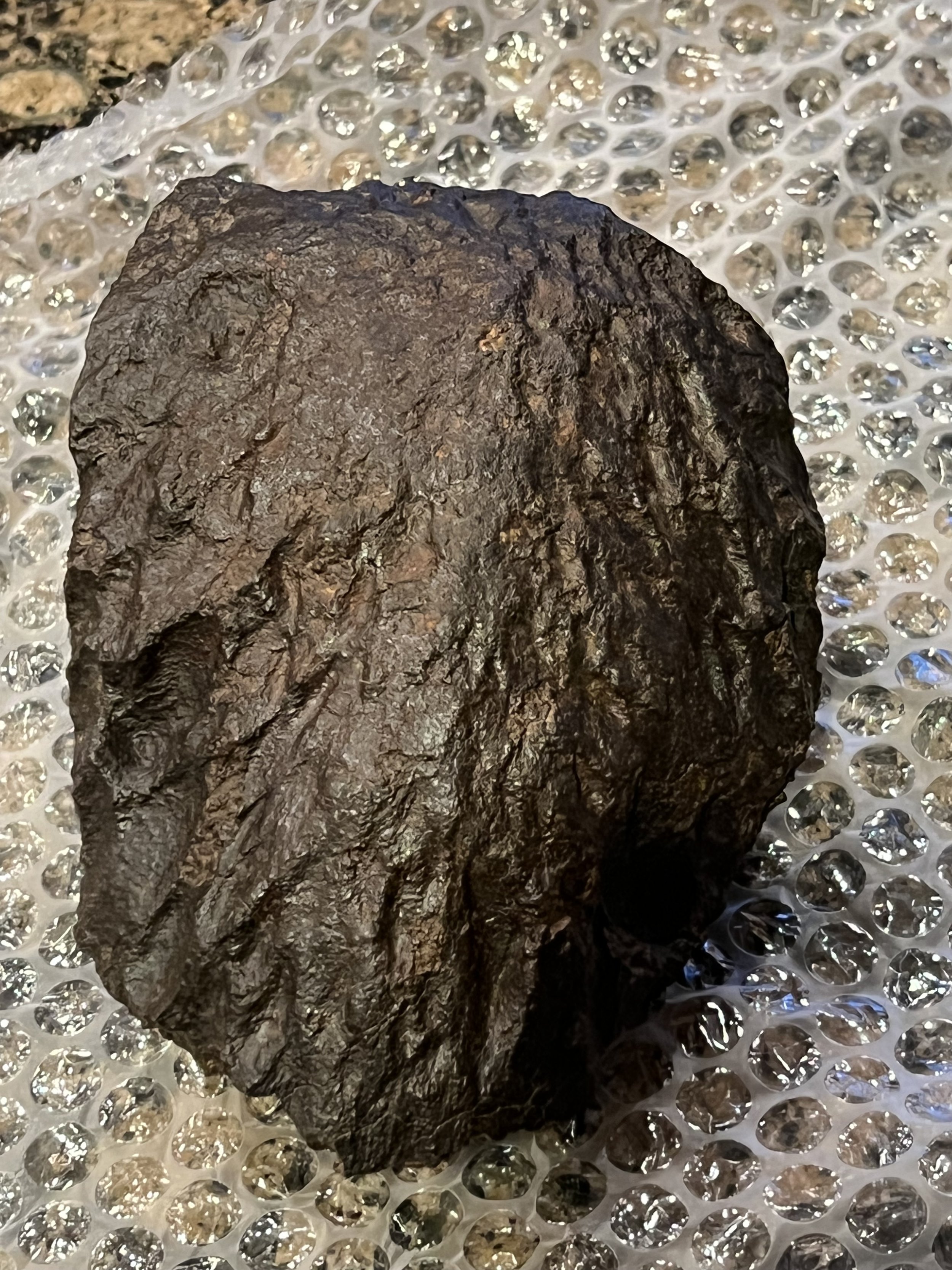 NWA 14885 Meteorite Top View