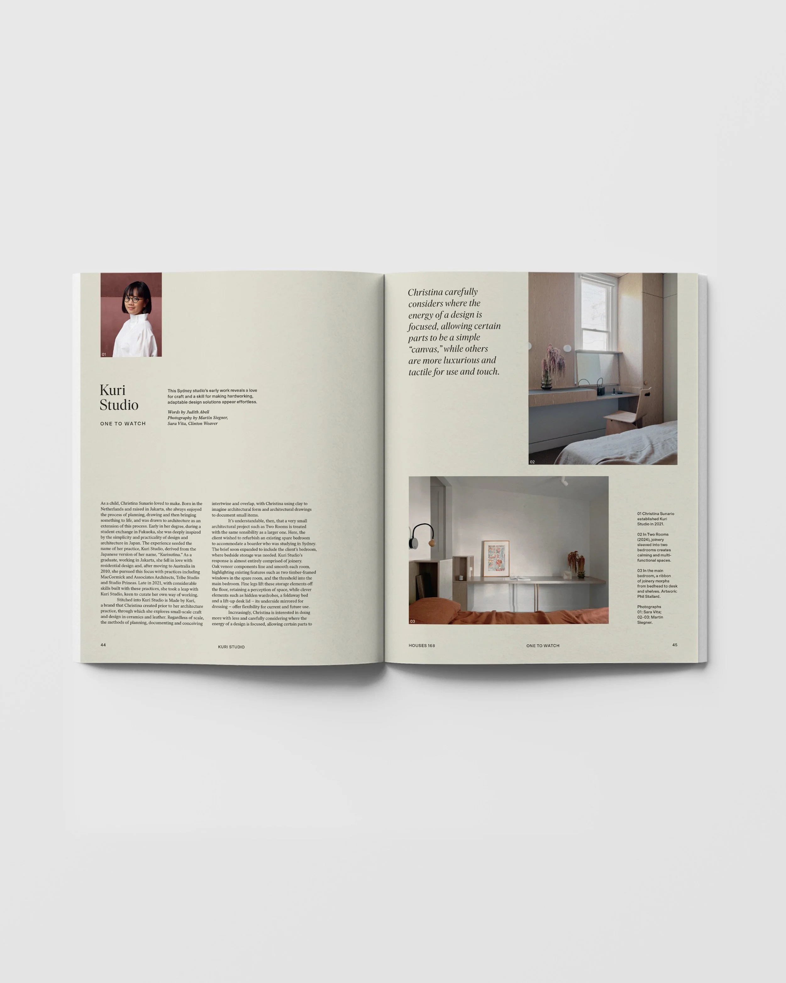 HOUSES MAGAZINE #168 - ONE TO WATCH