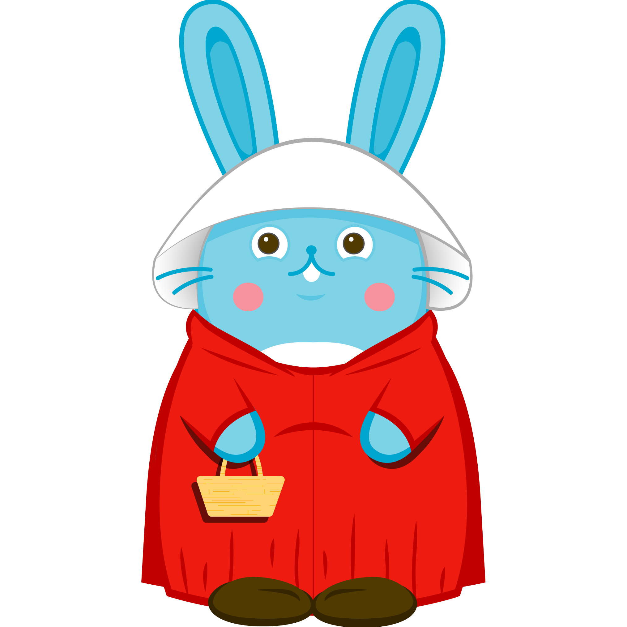 Digital Illustration - 'Not Walter - Handmaid's Tale' character created for Dreamfarm's annual website Easter hunt